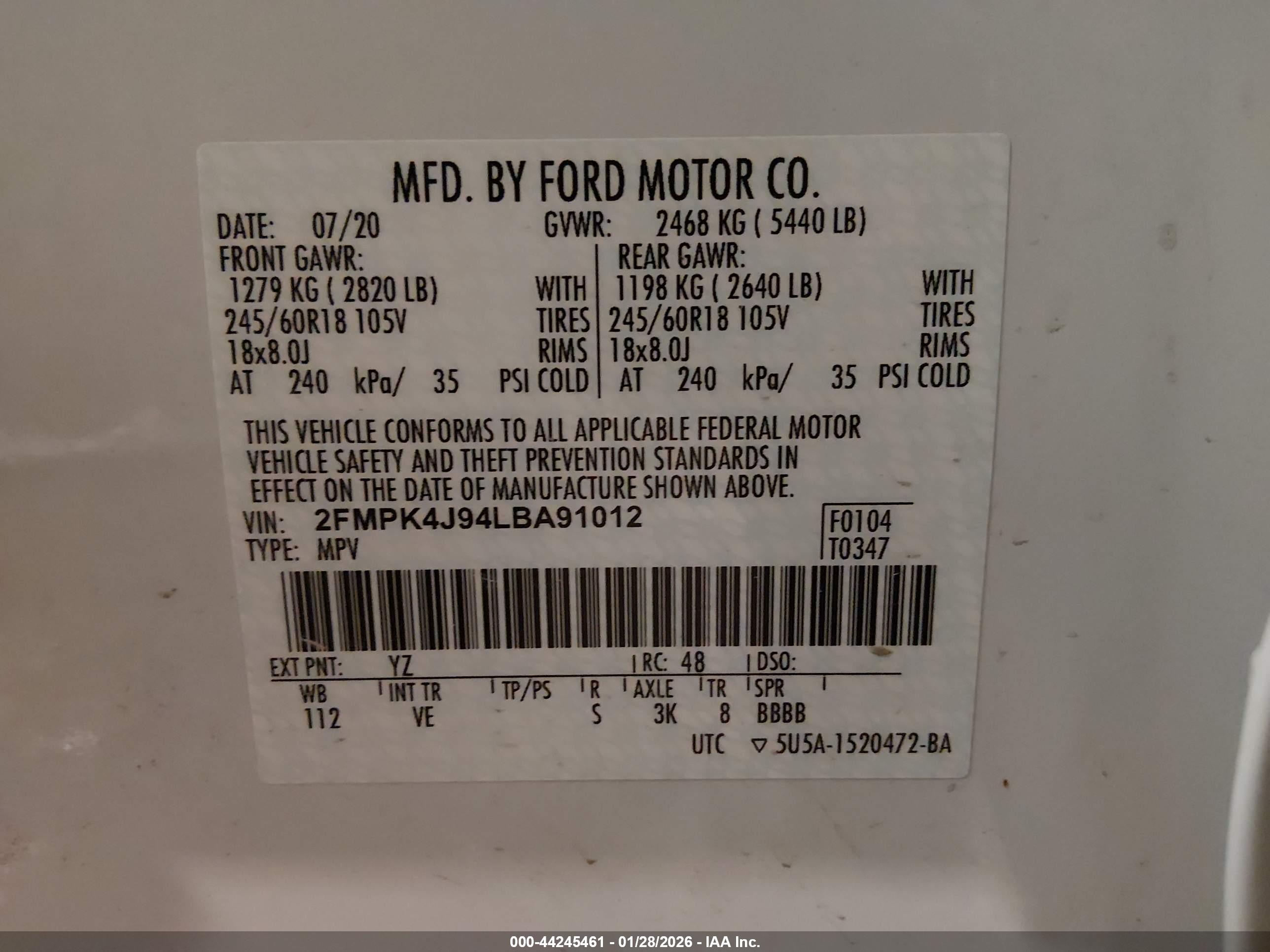 FORD EDGE image 9