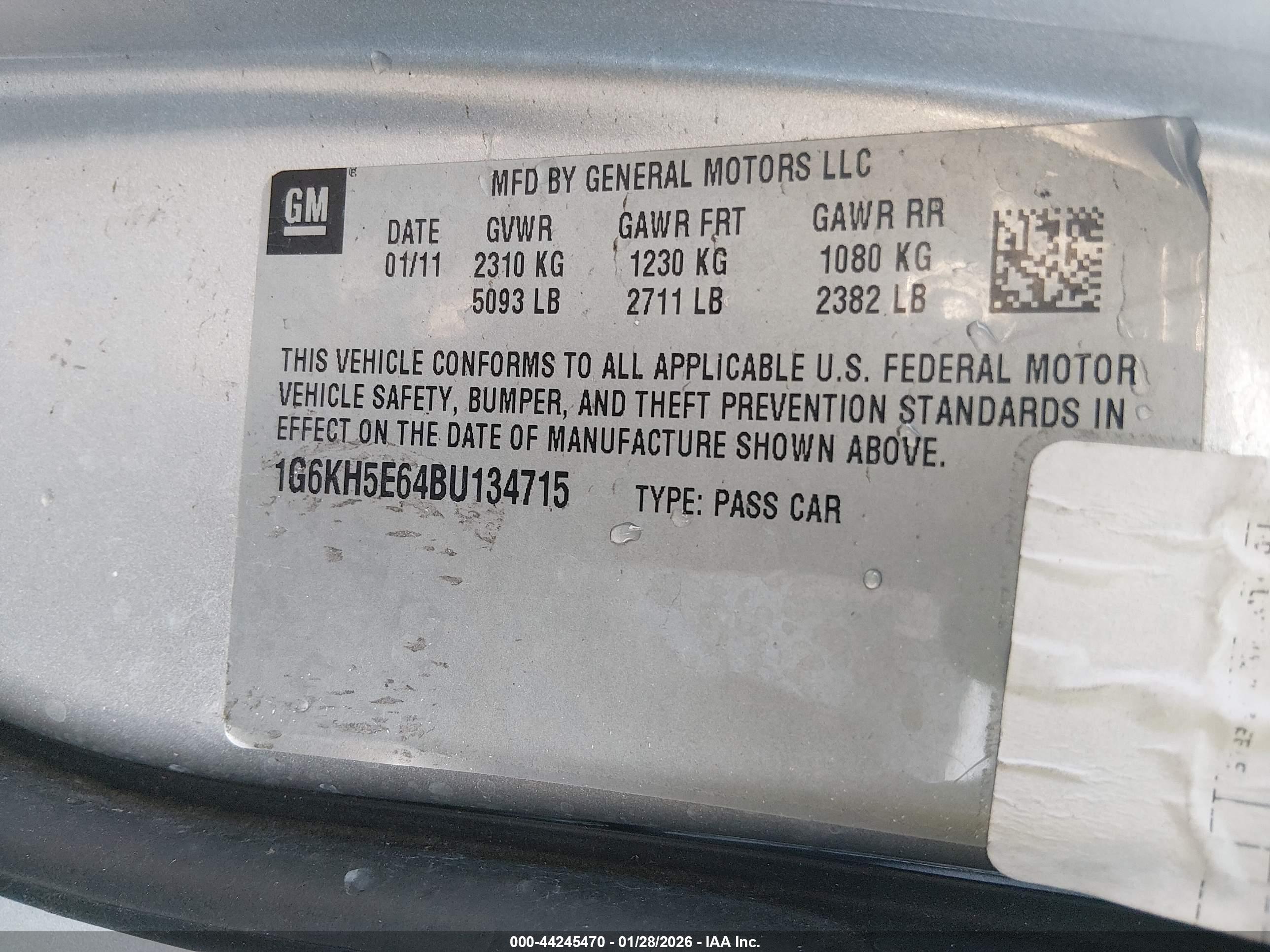 CADILLAC DTS image 9