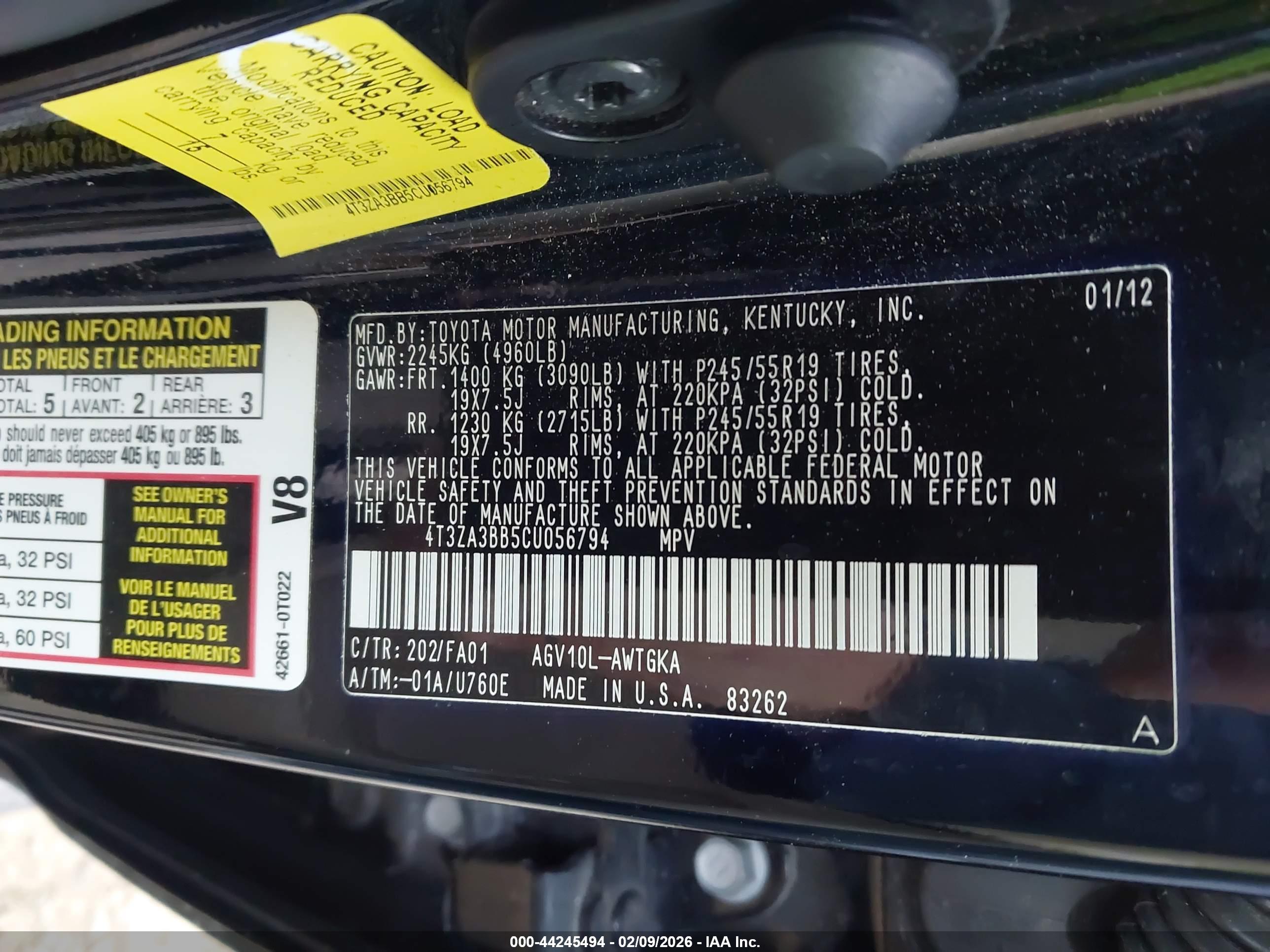 TOYOTA VENZA image 9