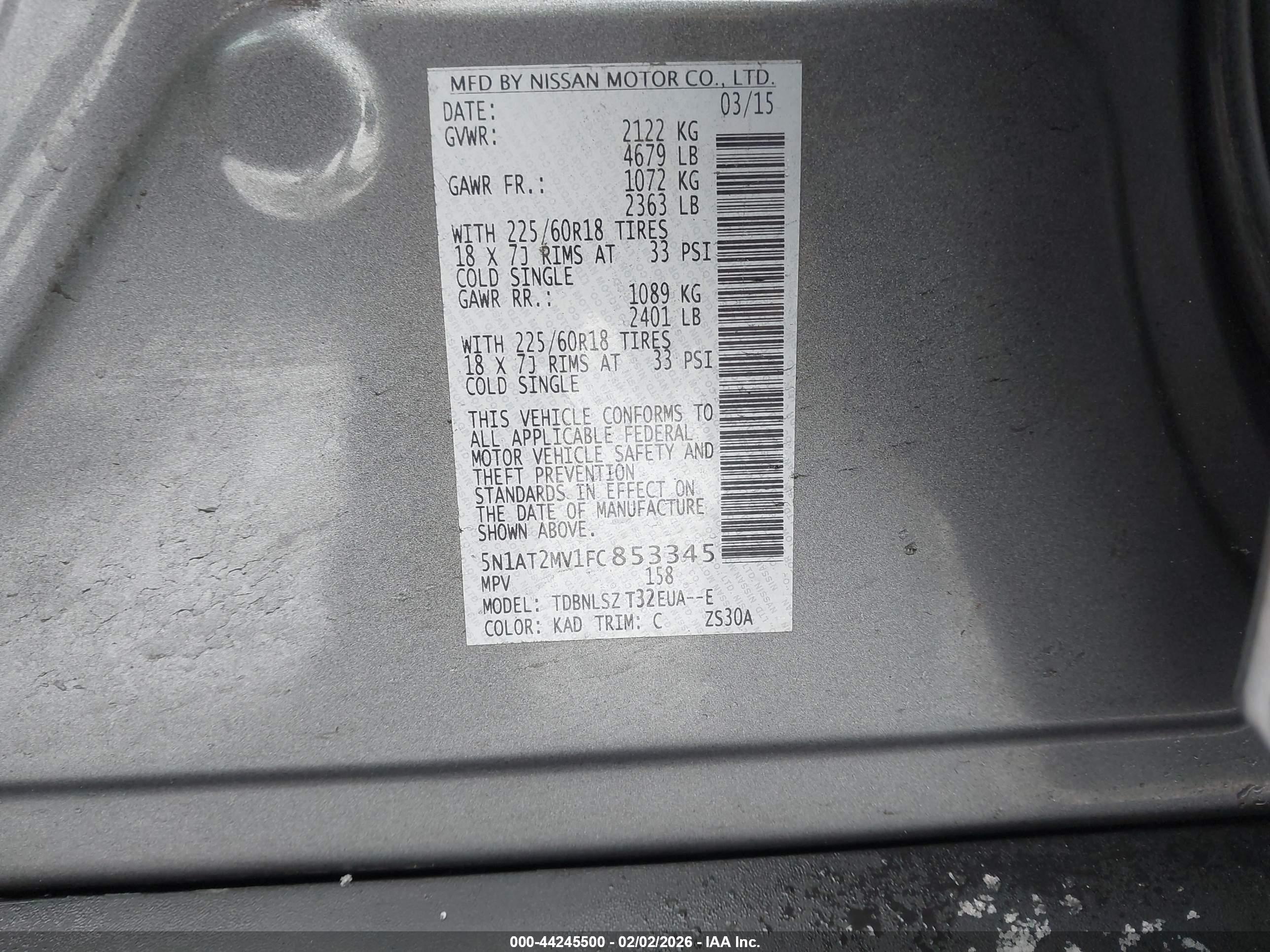NISSAN ROGUE image 9