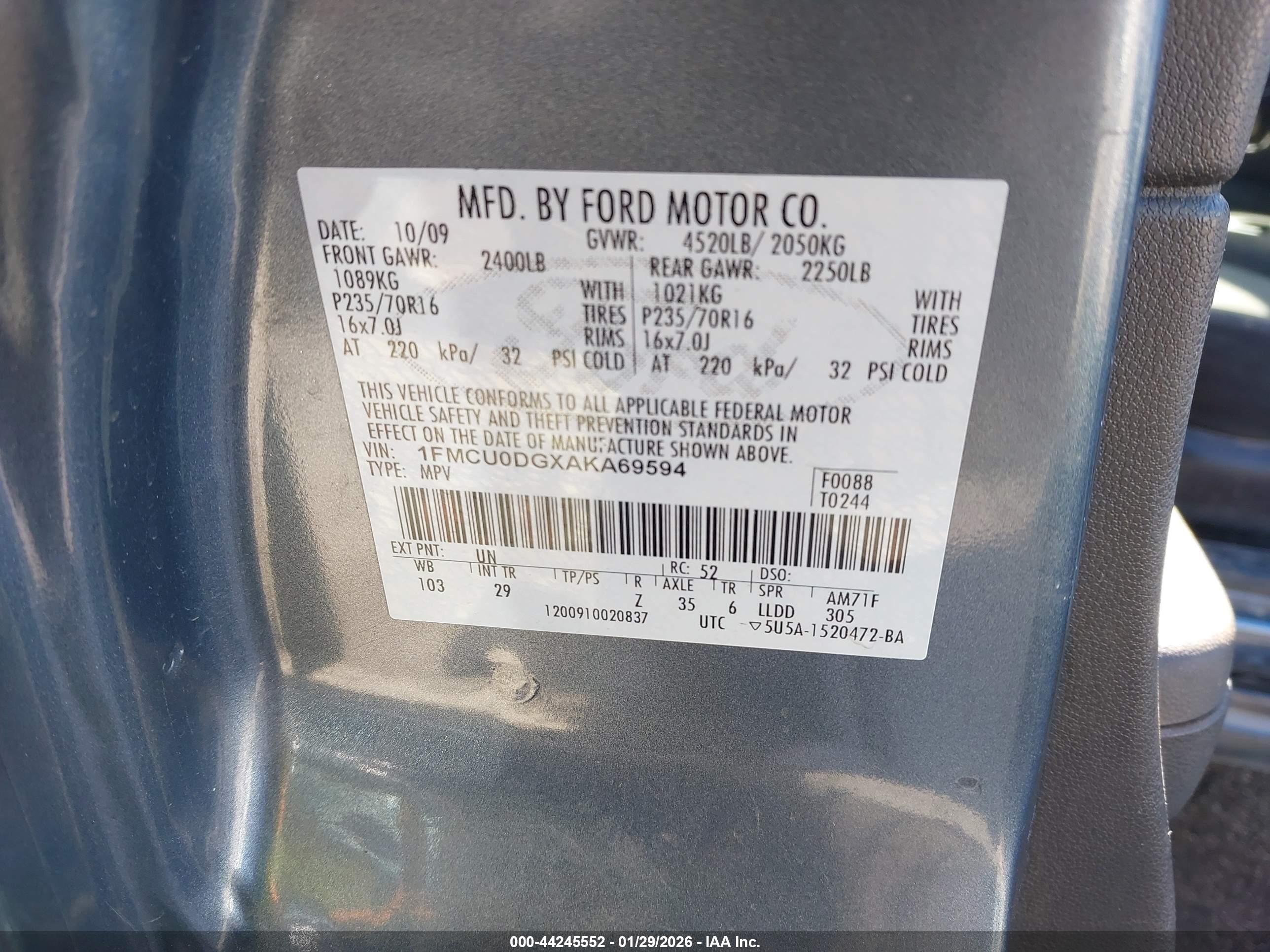 FORD ESCAPE image 9