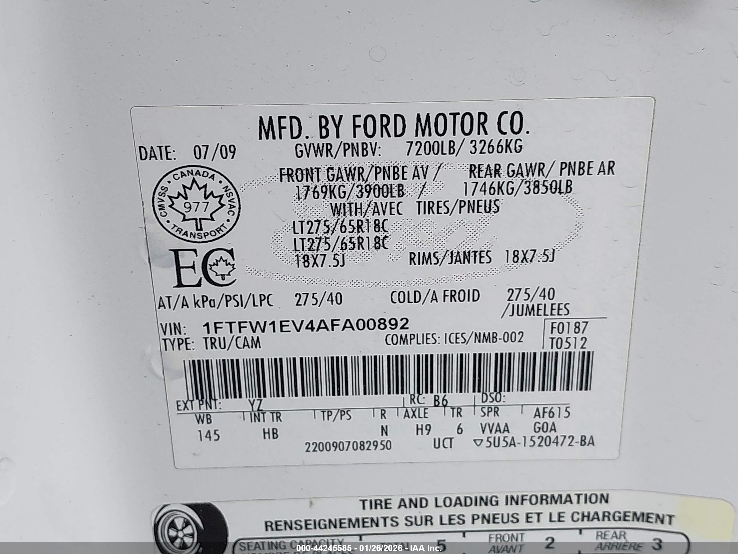 FORD F-150 image 9