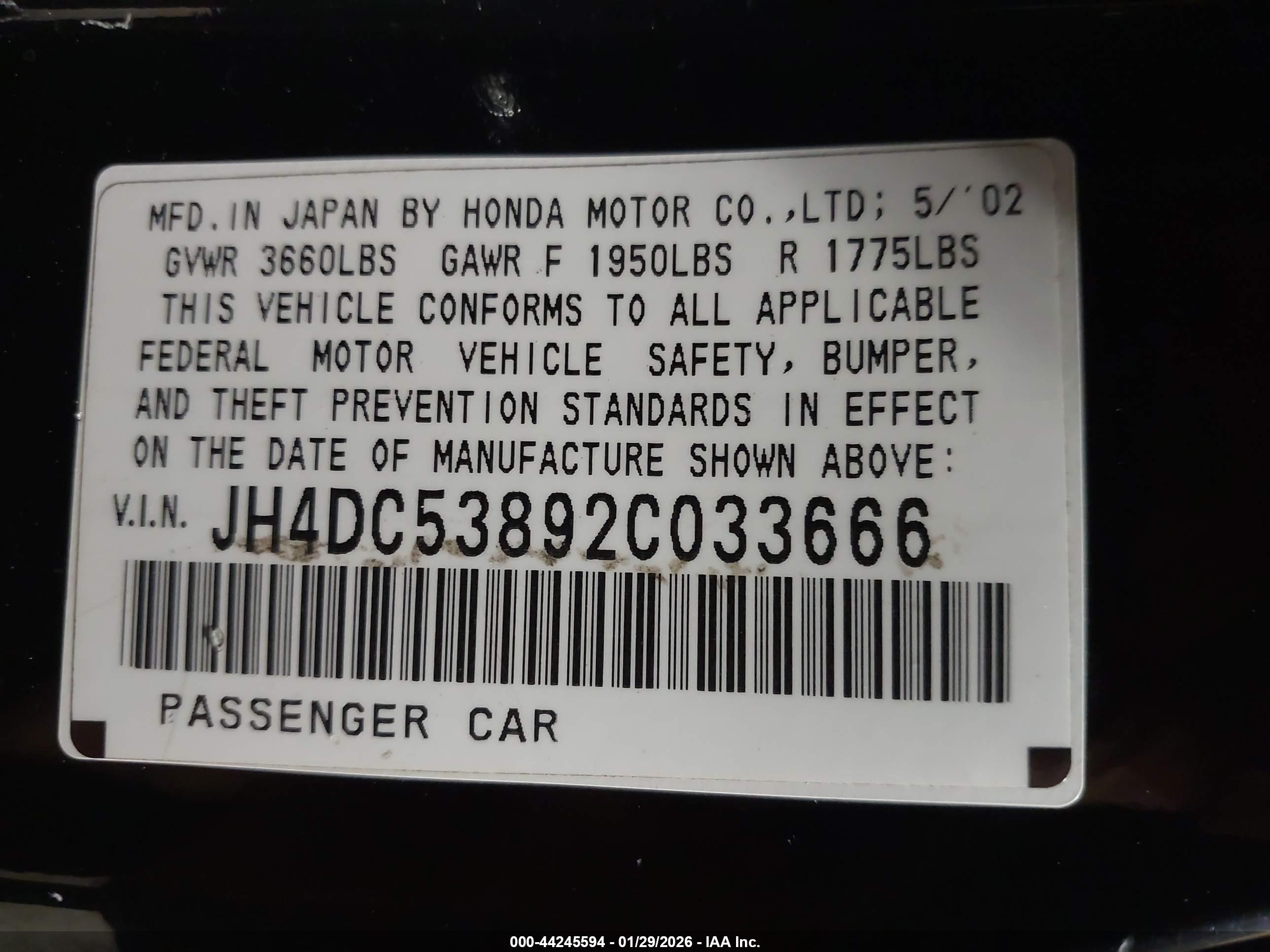 ACURA RSX image 9