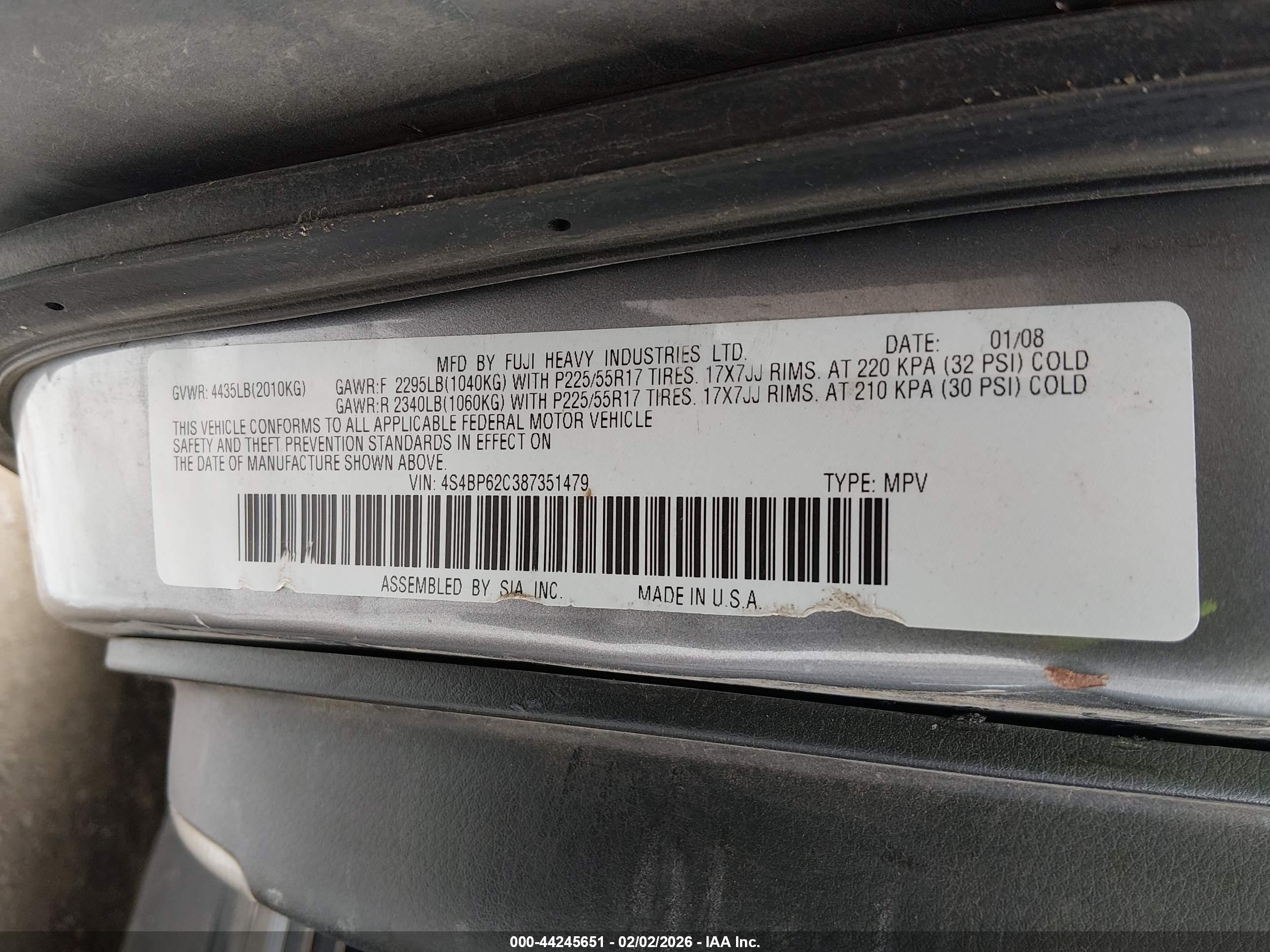 SUBARU OUTBACK image 9