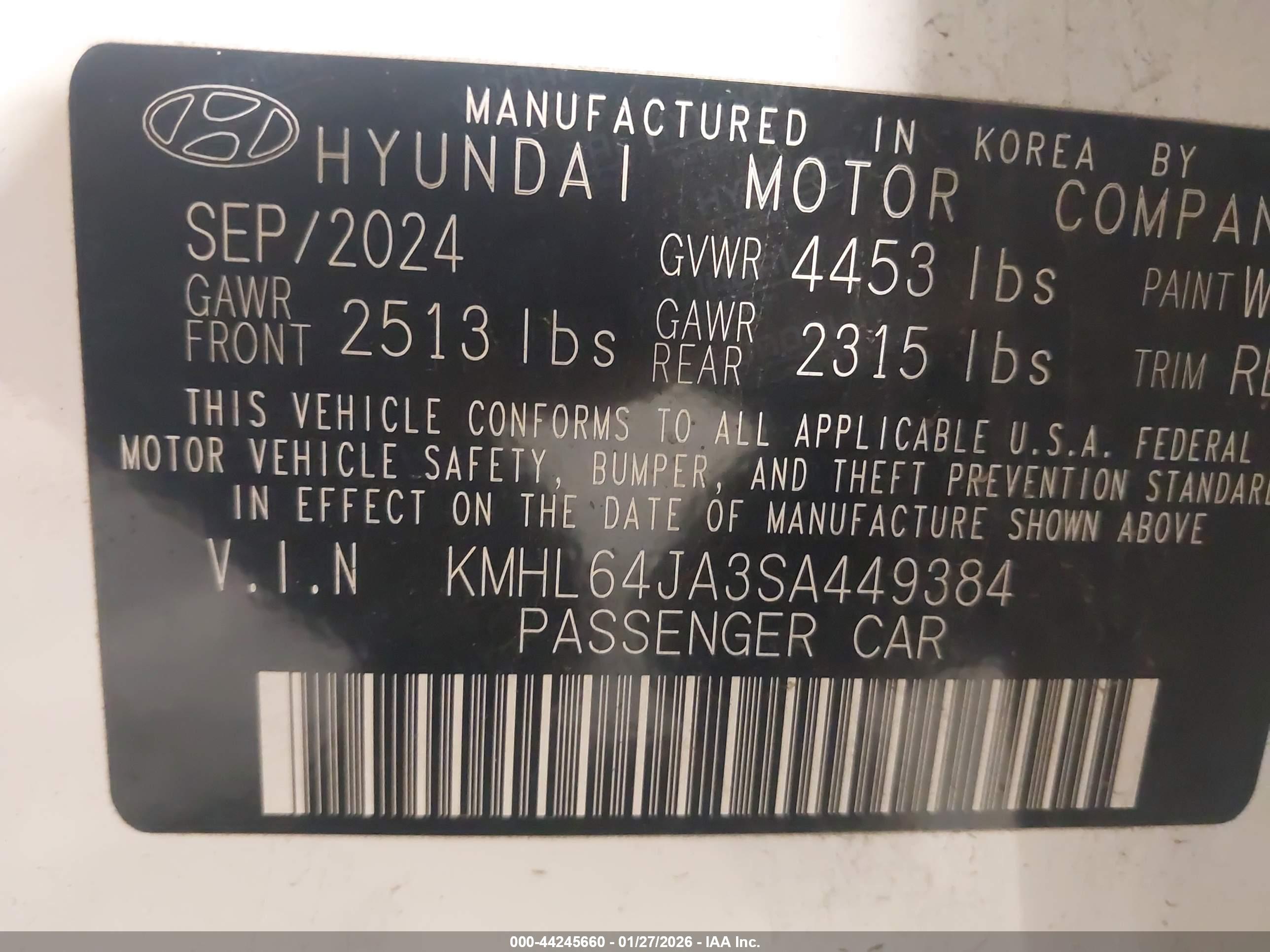 HYUNDAI SONATA image 9