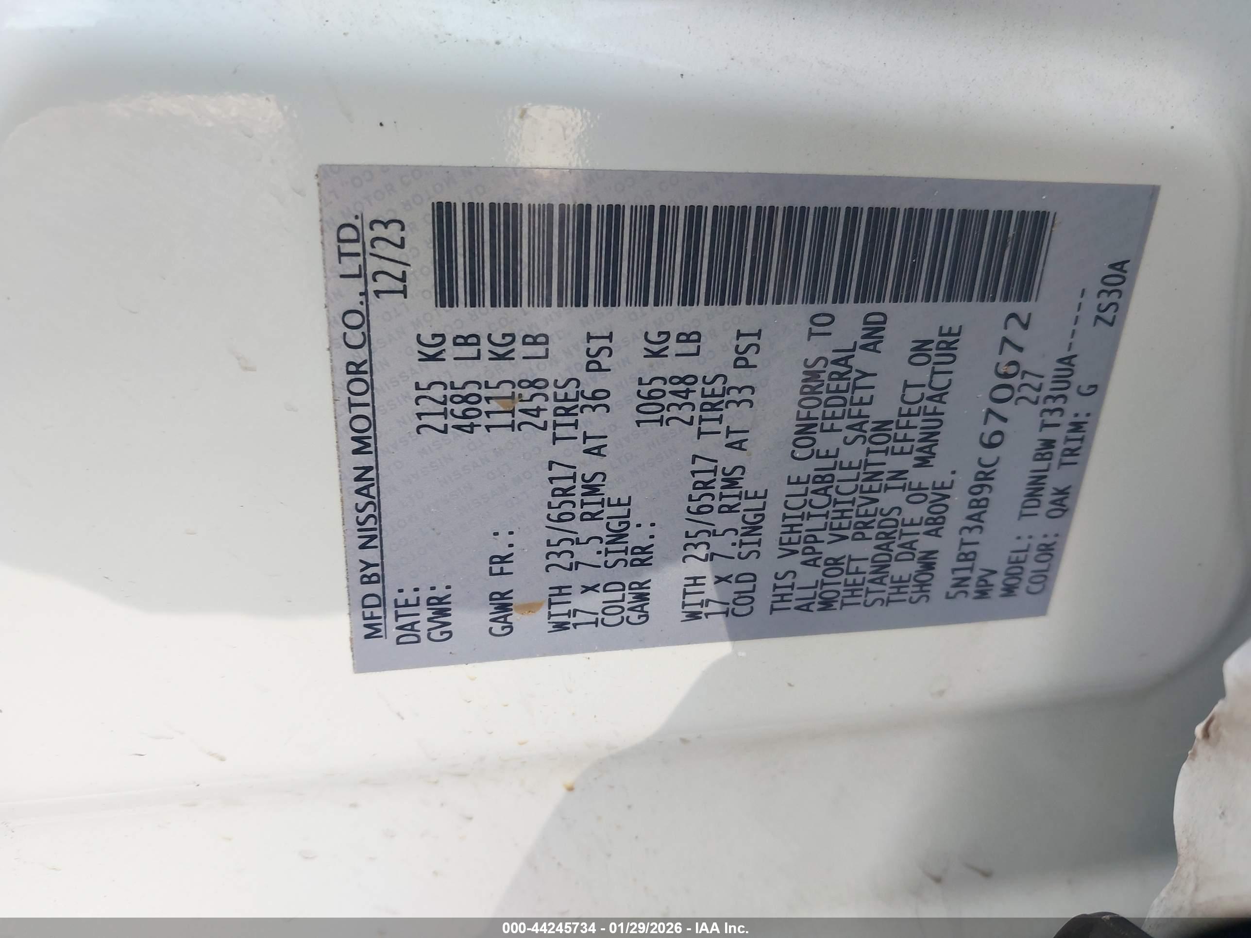 NISSAN ROGUE image 9