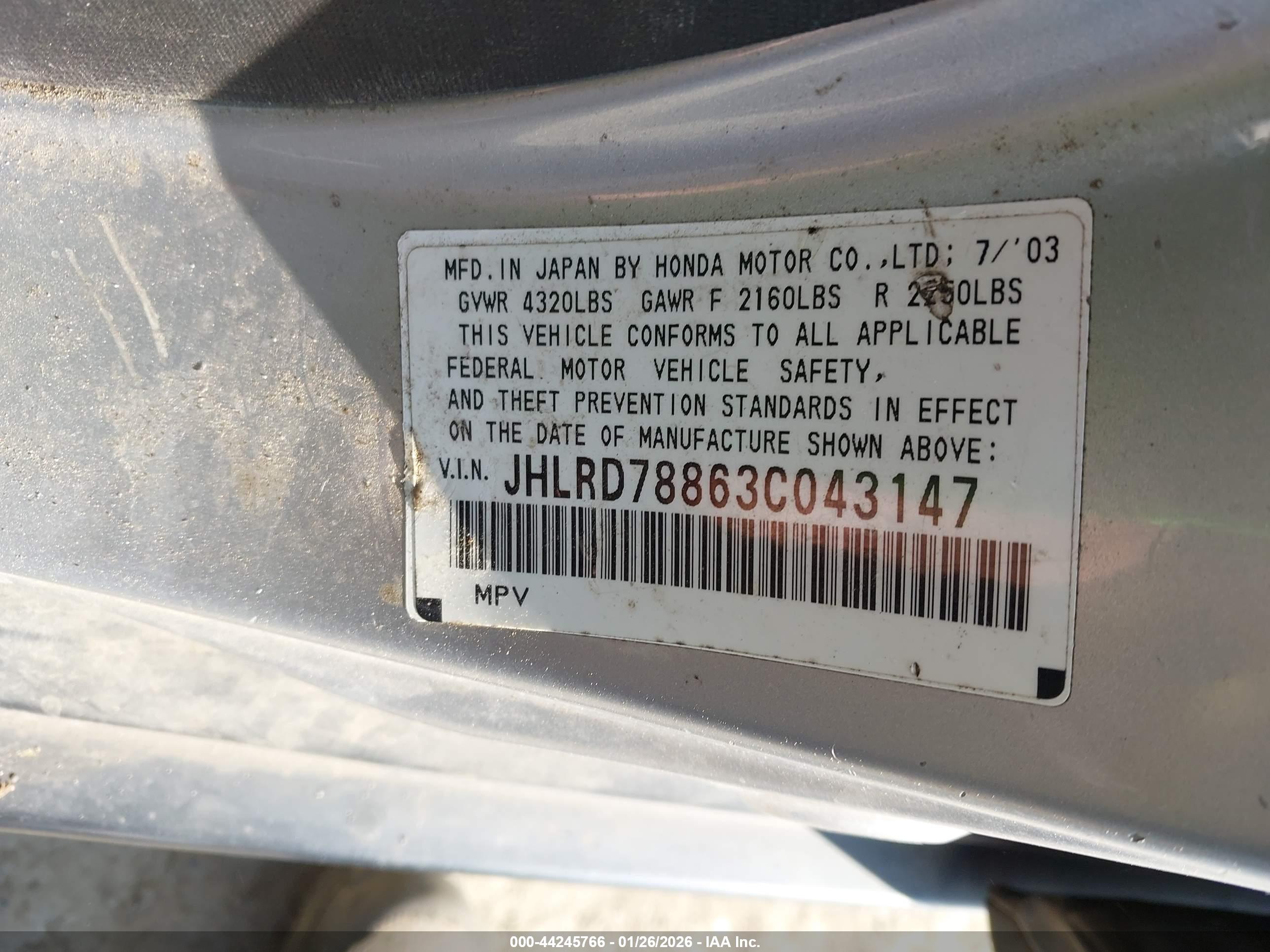 HONDA CR-V image 9