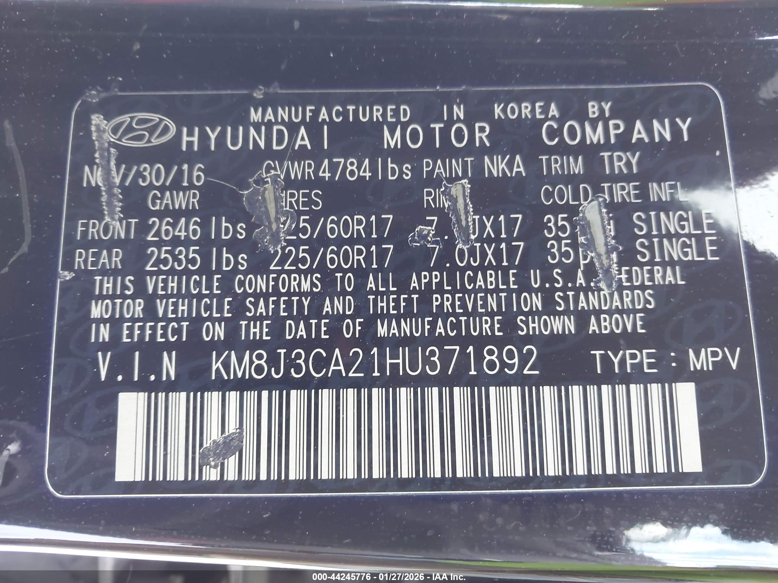 HYUNDAI TUCSON image 9