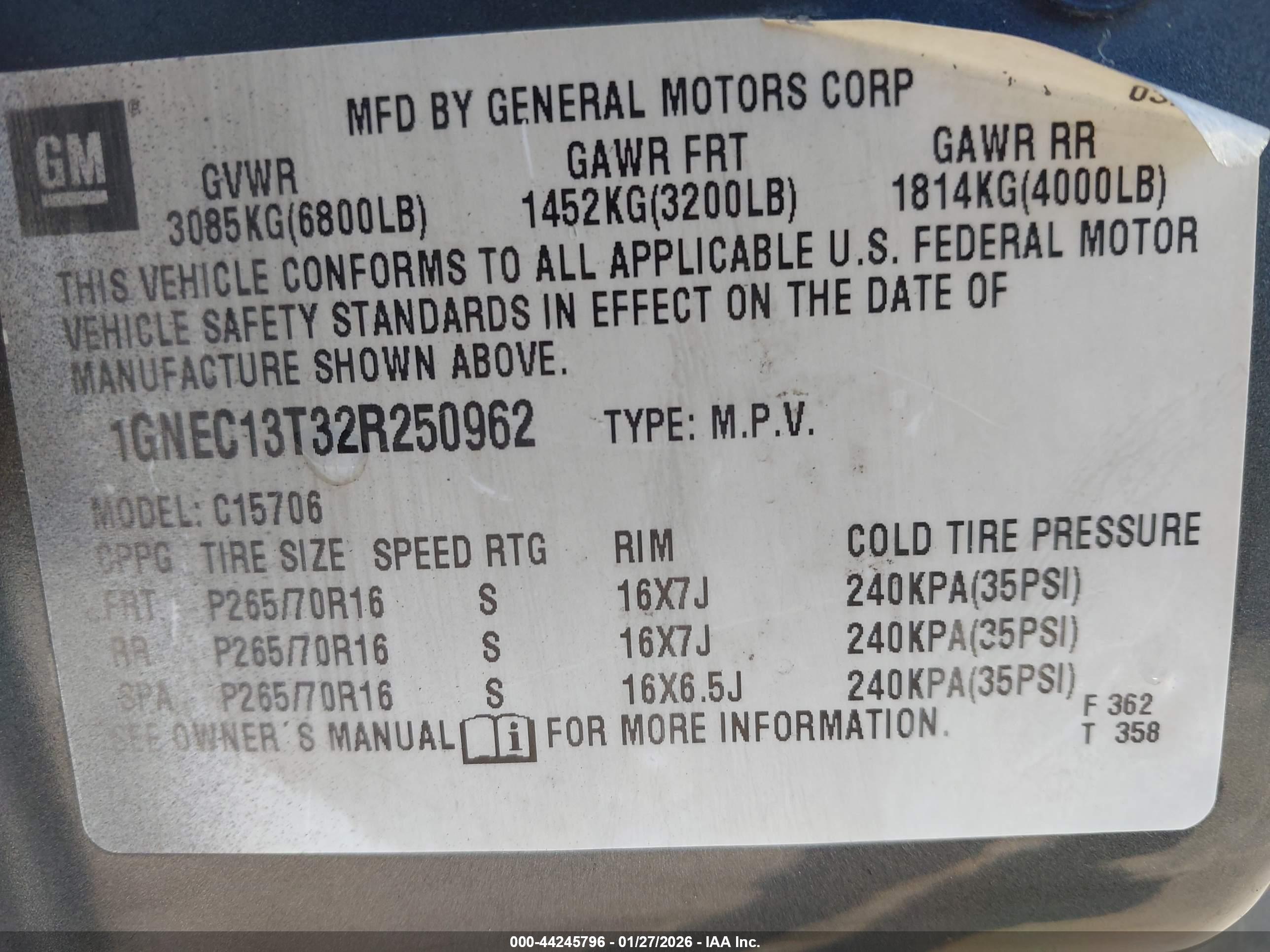 CHEVROLET TAHOE image 9