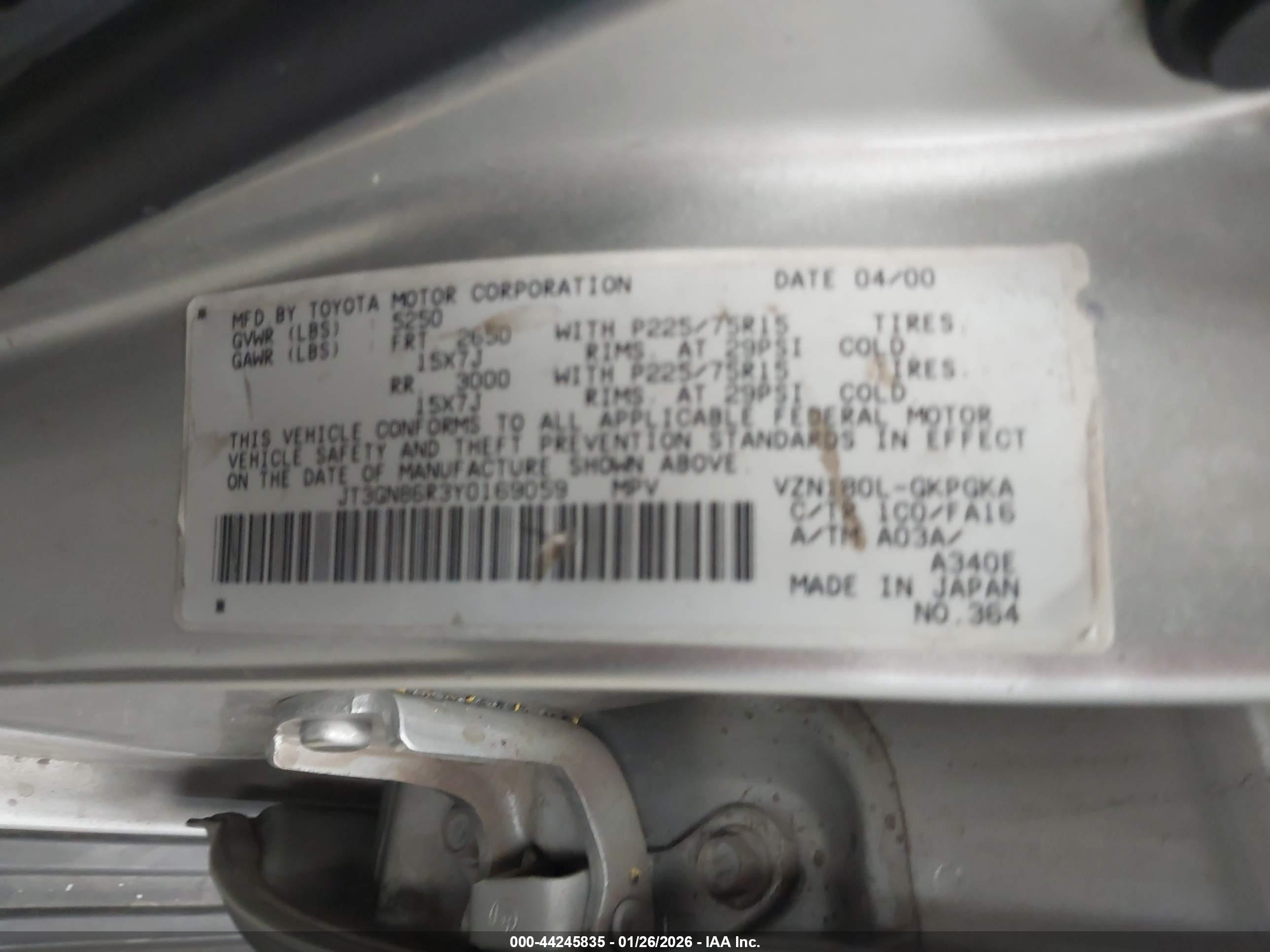 TOYOTA 4RUNNER image 9