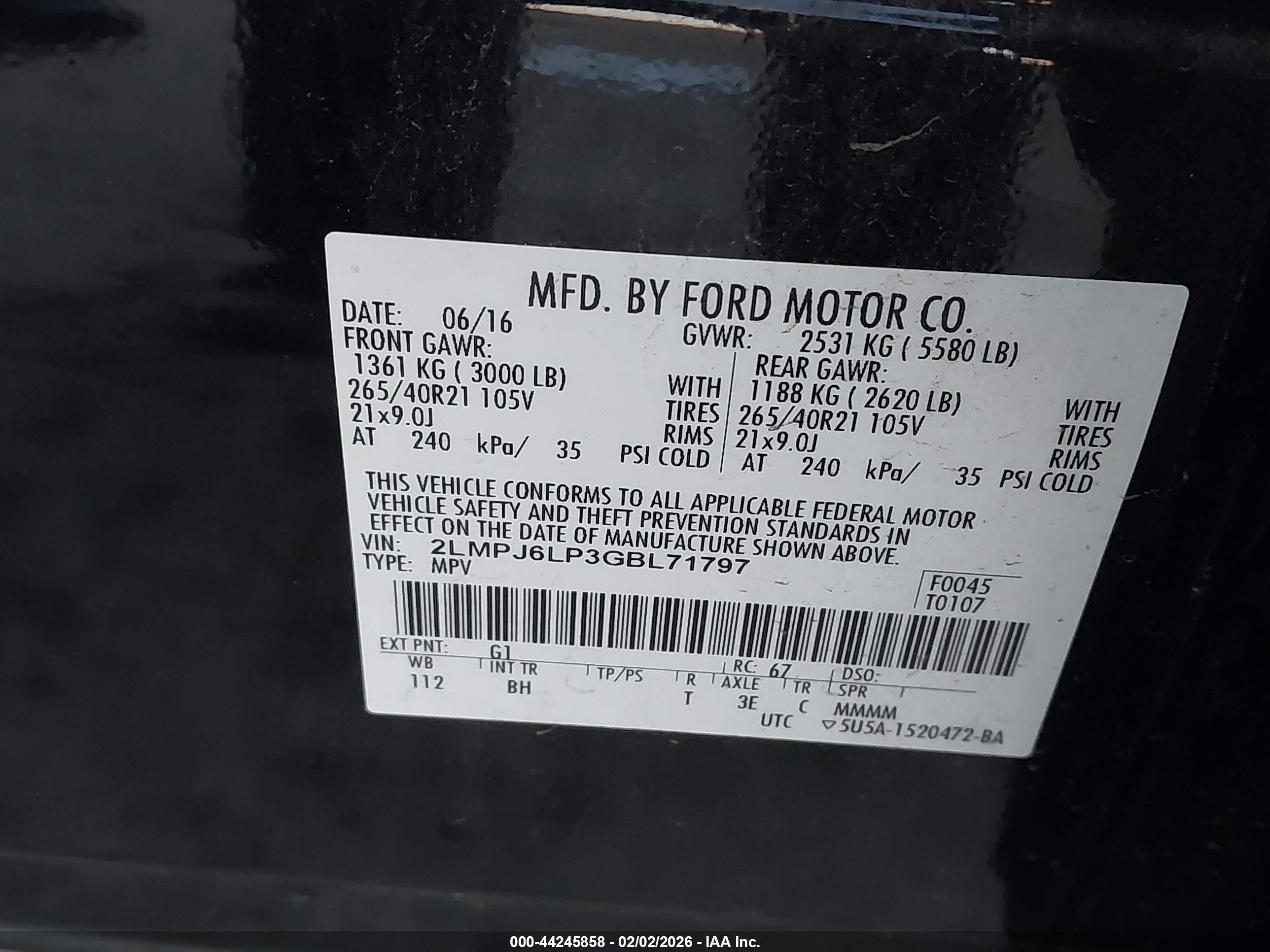 LINCOLN MKX image 9