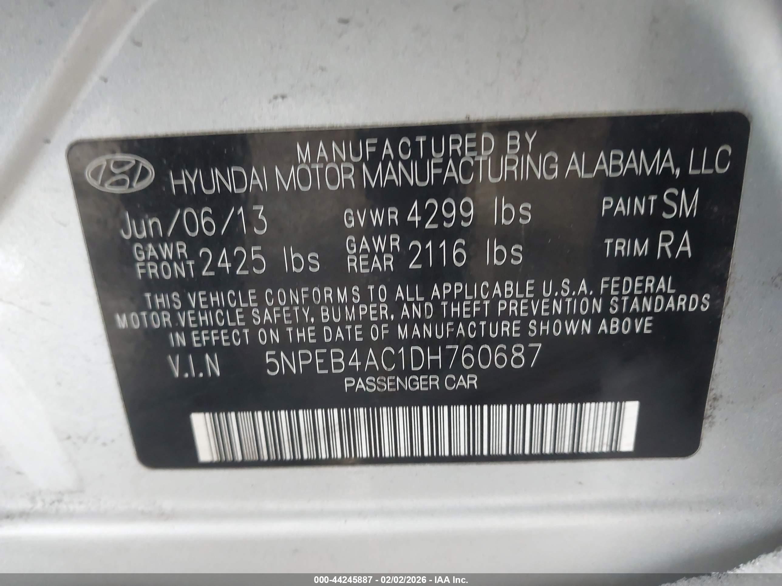 HYUNDAI SONATA image 9