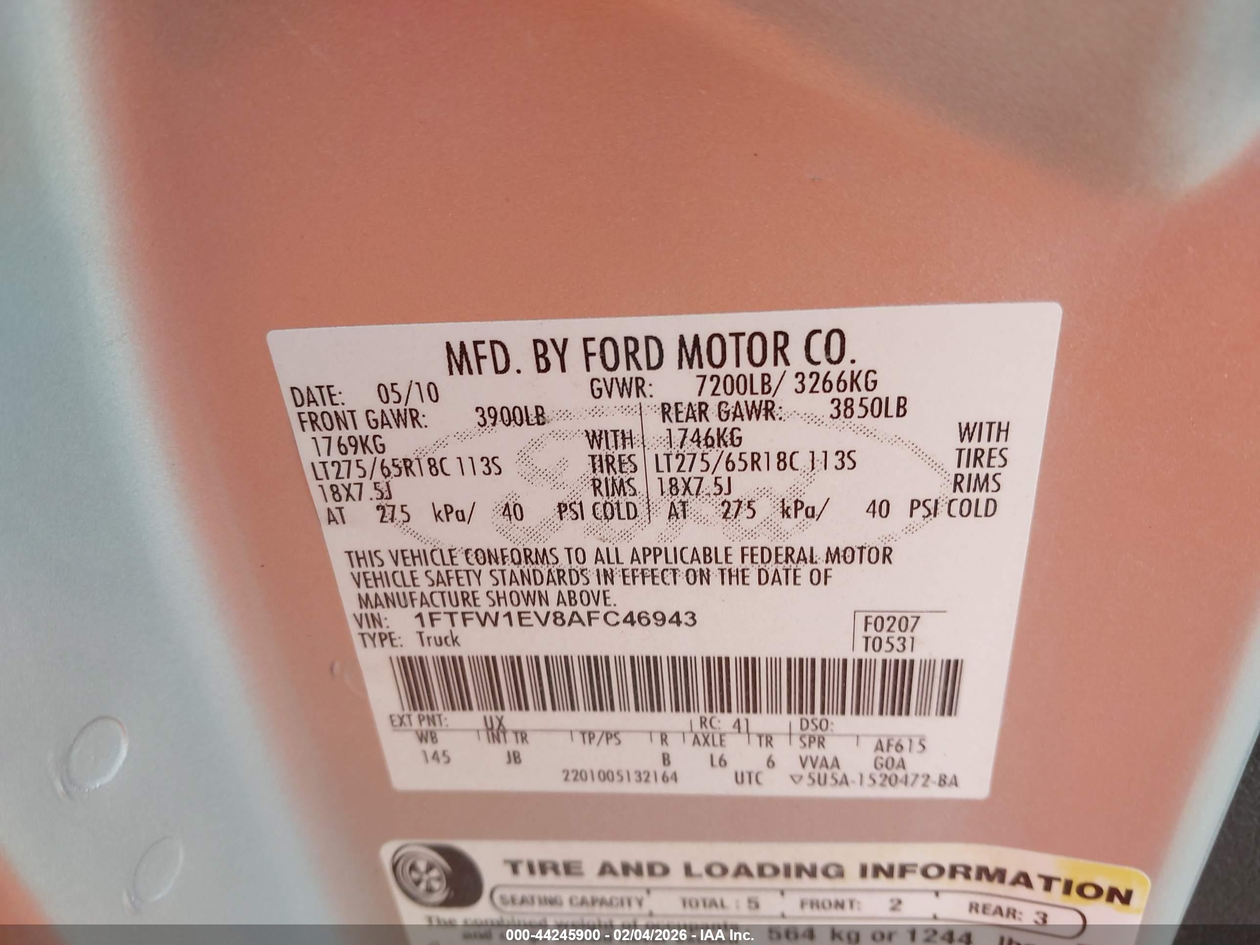FORD F-150 image 9