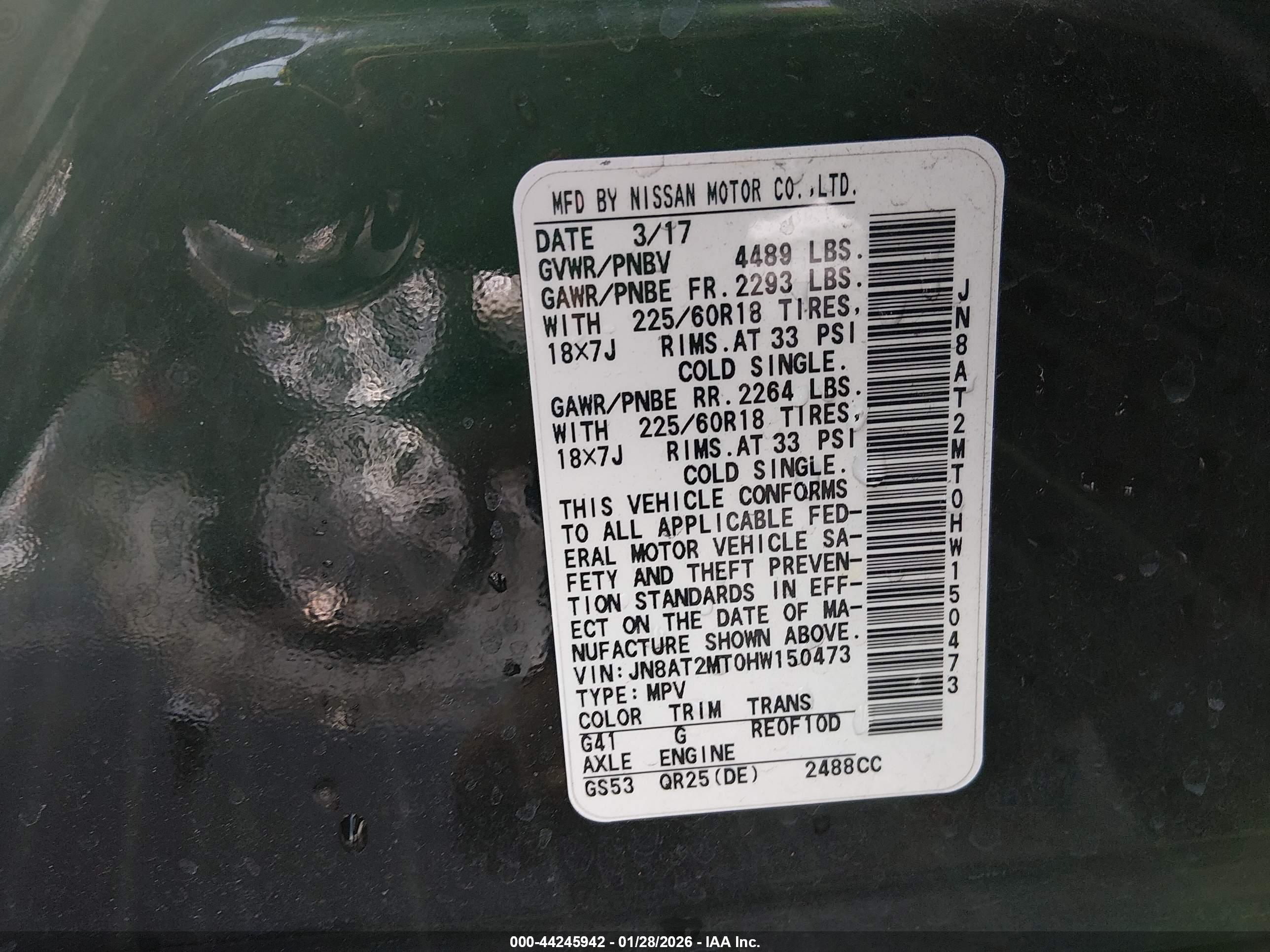 NISSAN ROGUE image 9