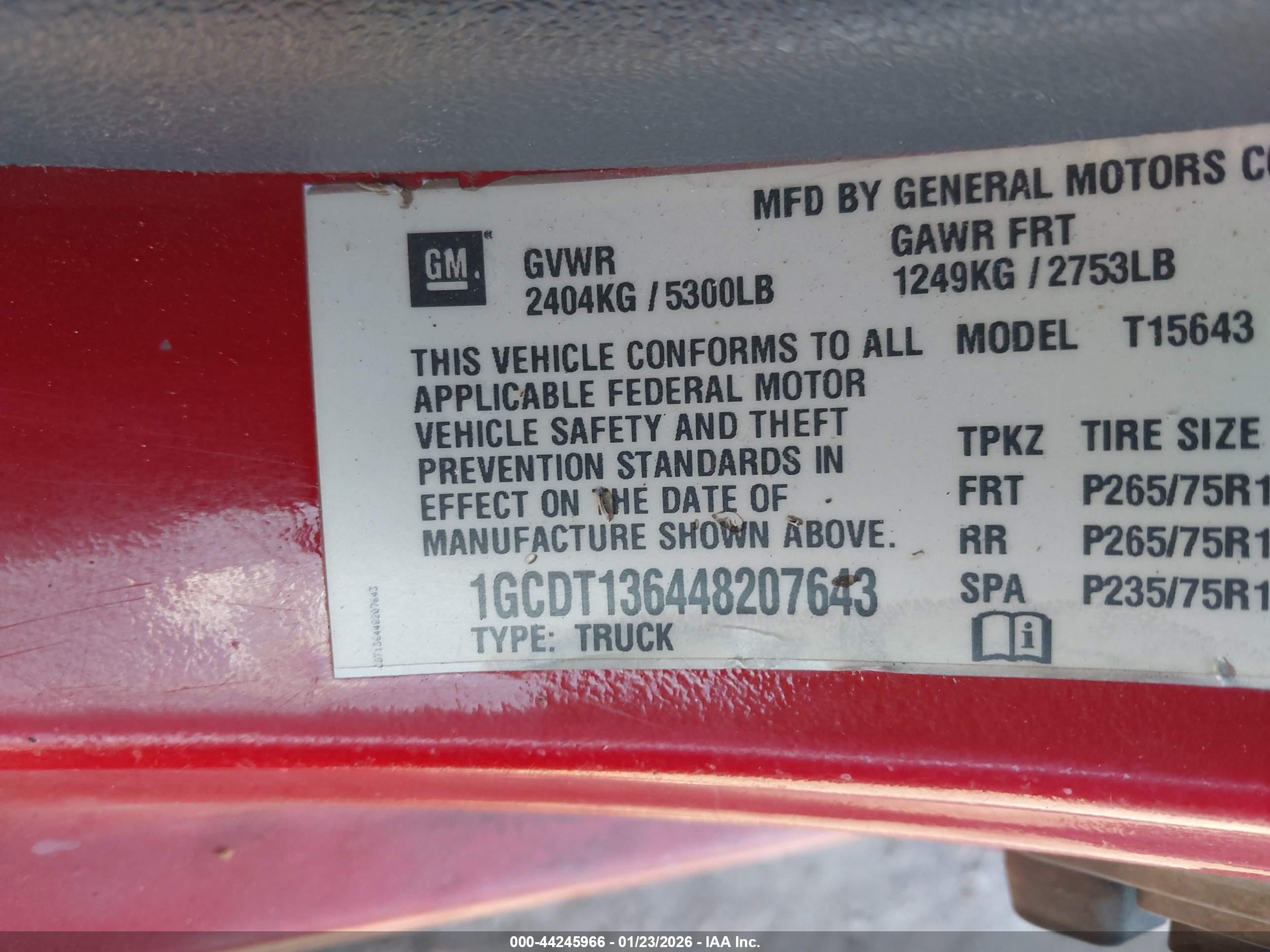 CHEVROLET COLORADO image 9