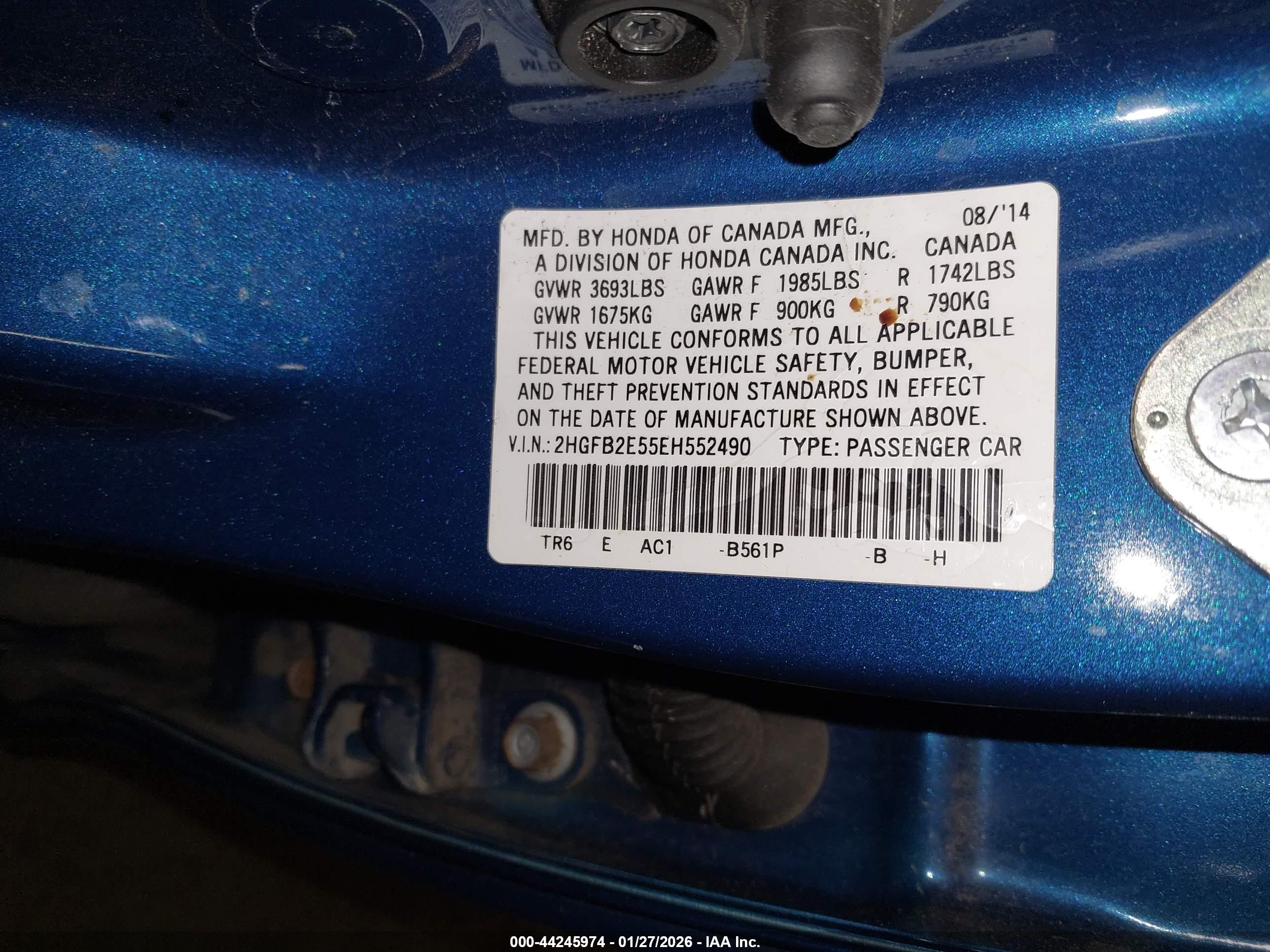 HONDA CIVIC image 9