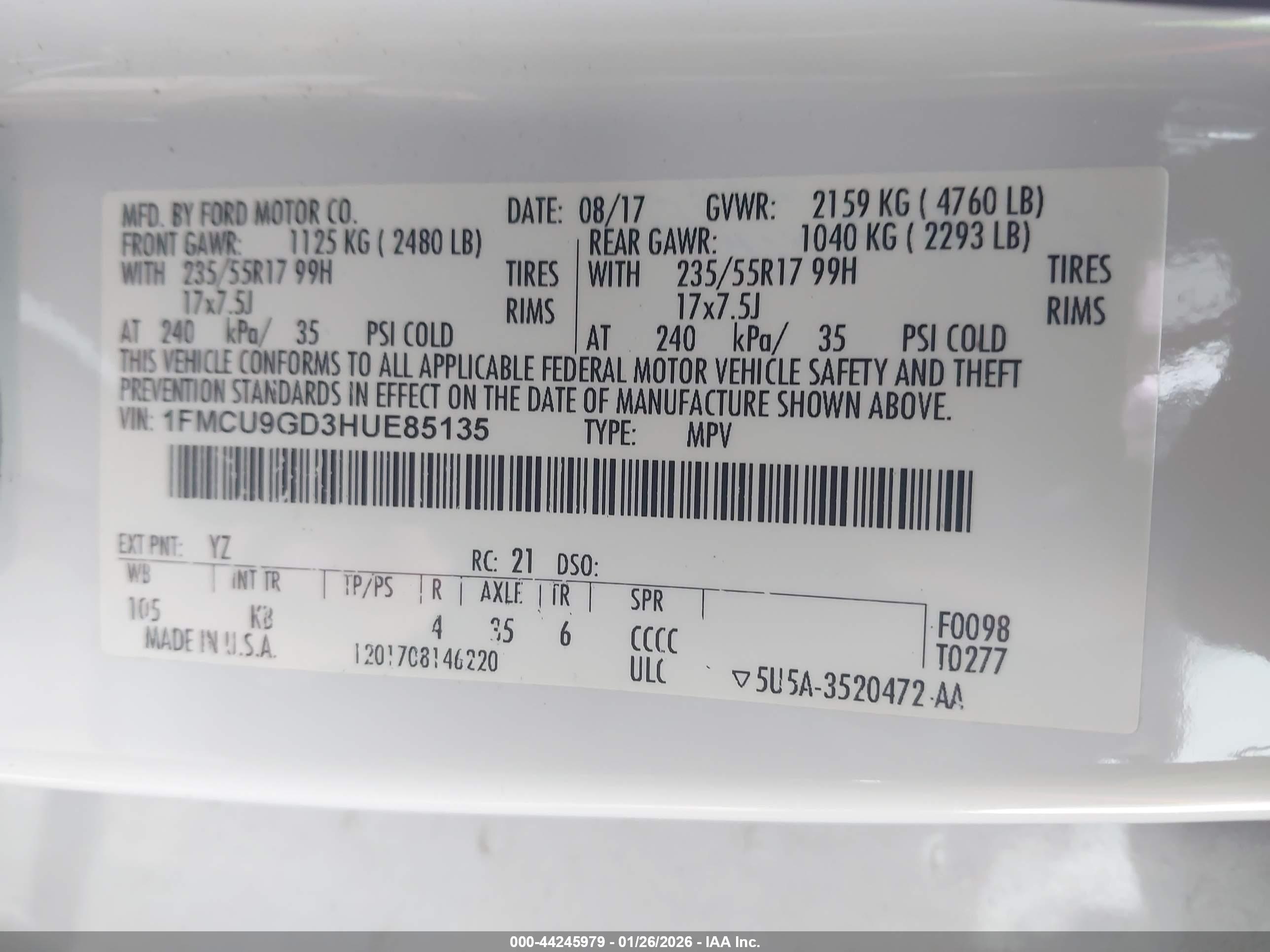 FORD ESCAPE image 9