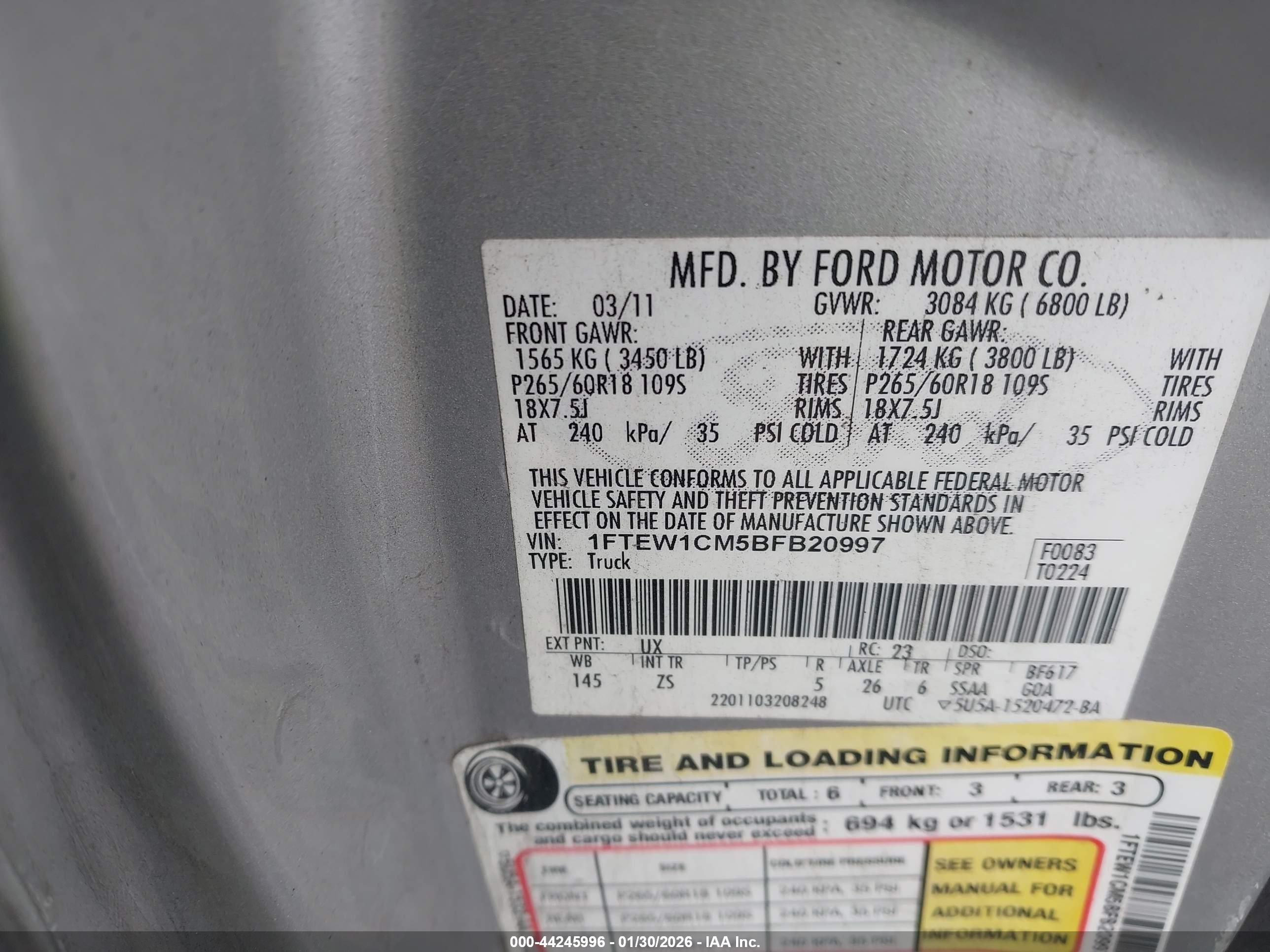 FORD F-150 image 9