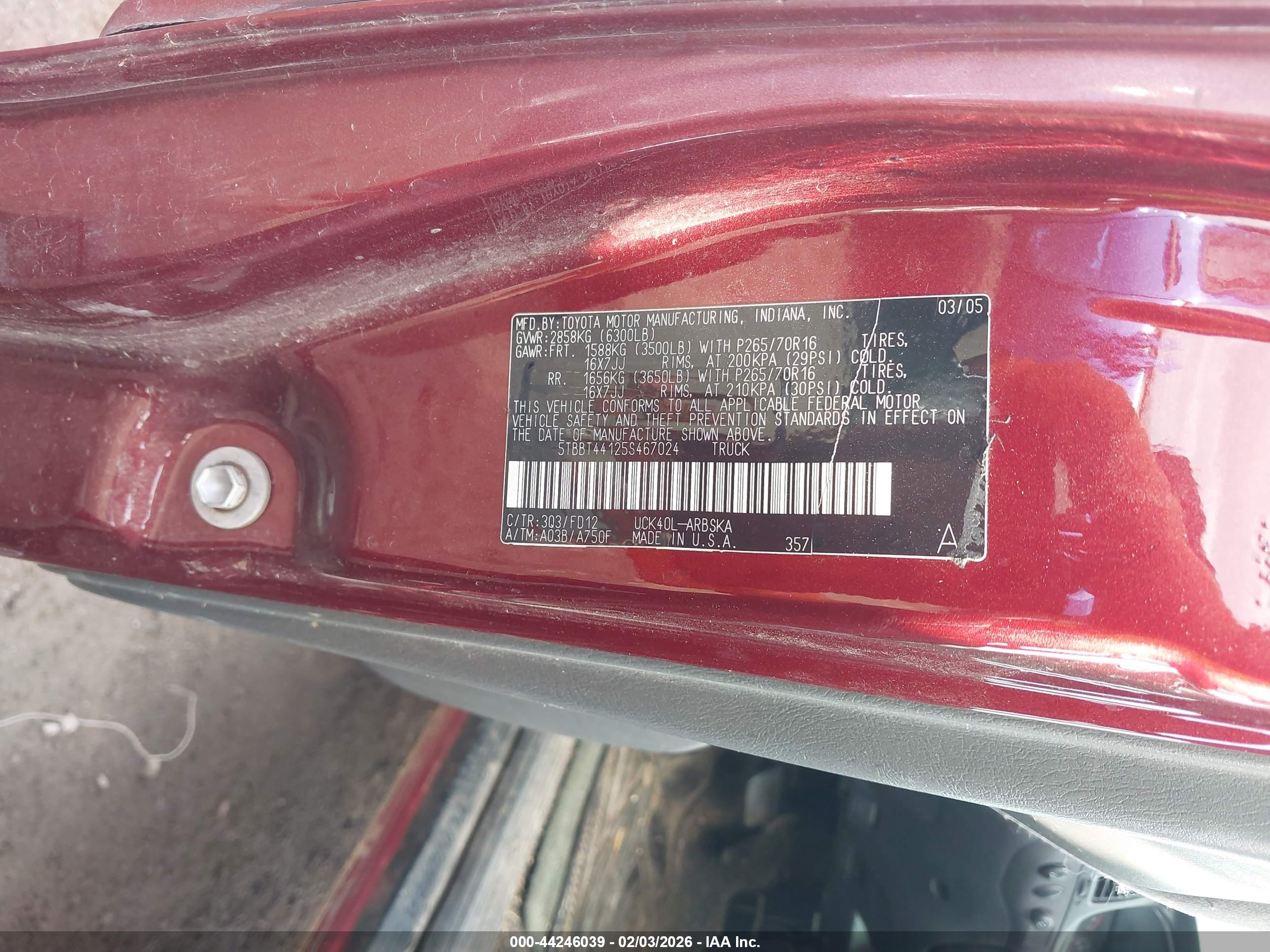 TOYOTA TUNDRA image 9