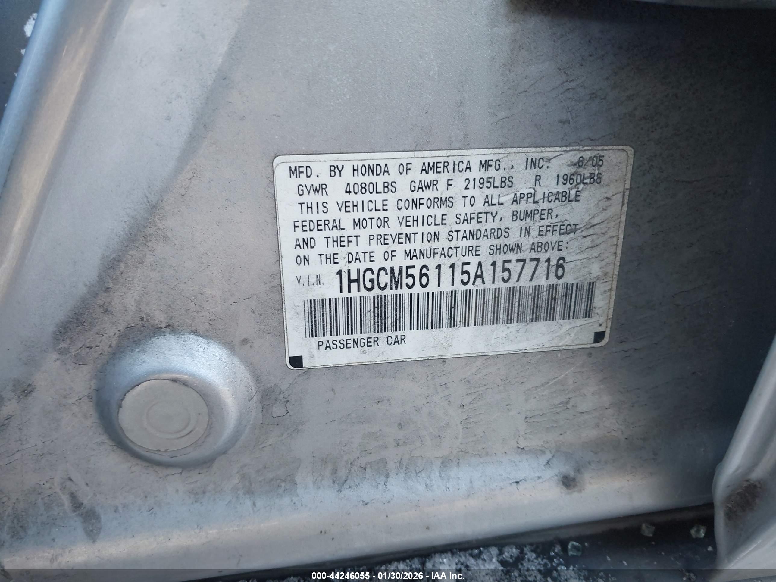 HONDA ACCORD image 9
