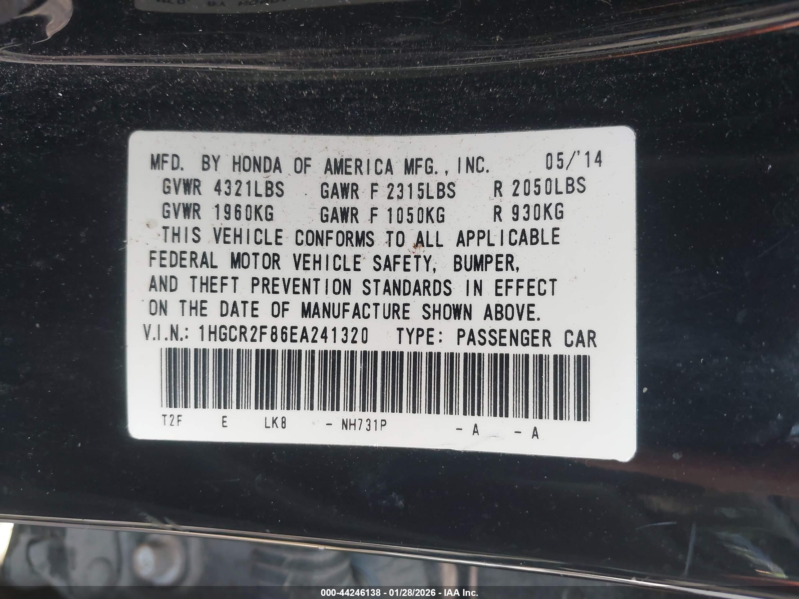HONDA ACCORD image 9