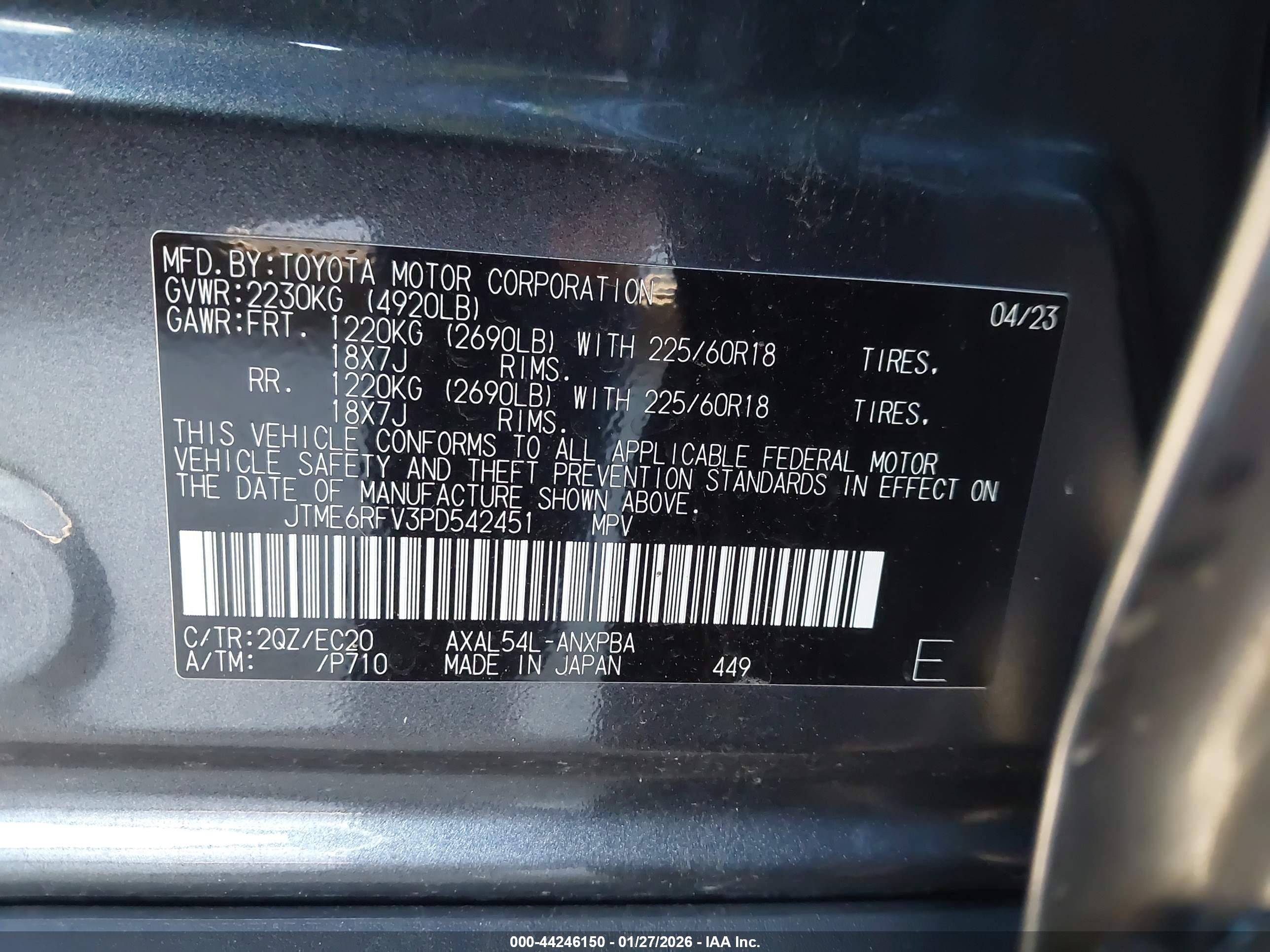 TOYOTA RAV4 image 9