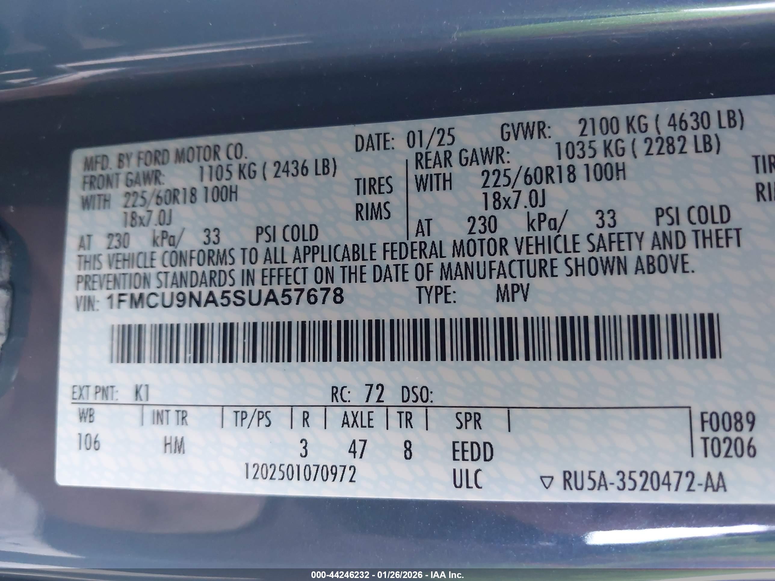 FORD ESCAPE image 9