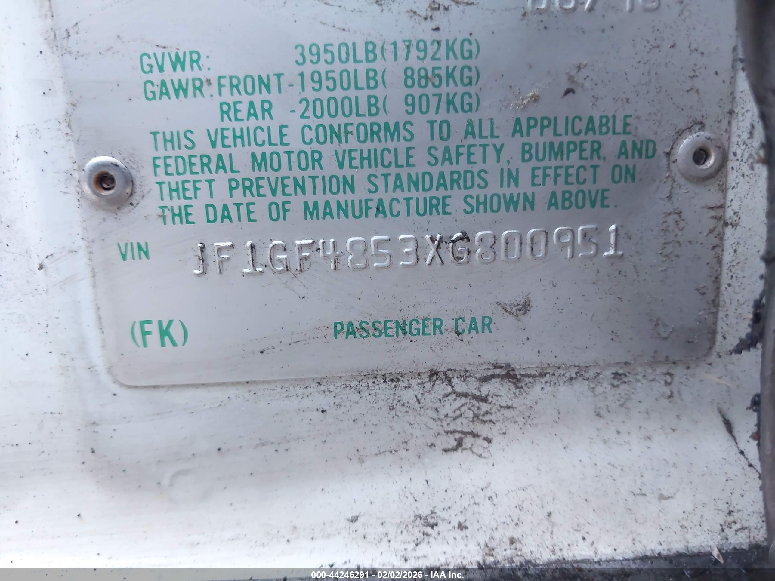 SUBARU IMPREZA image 9