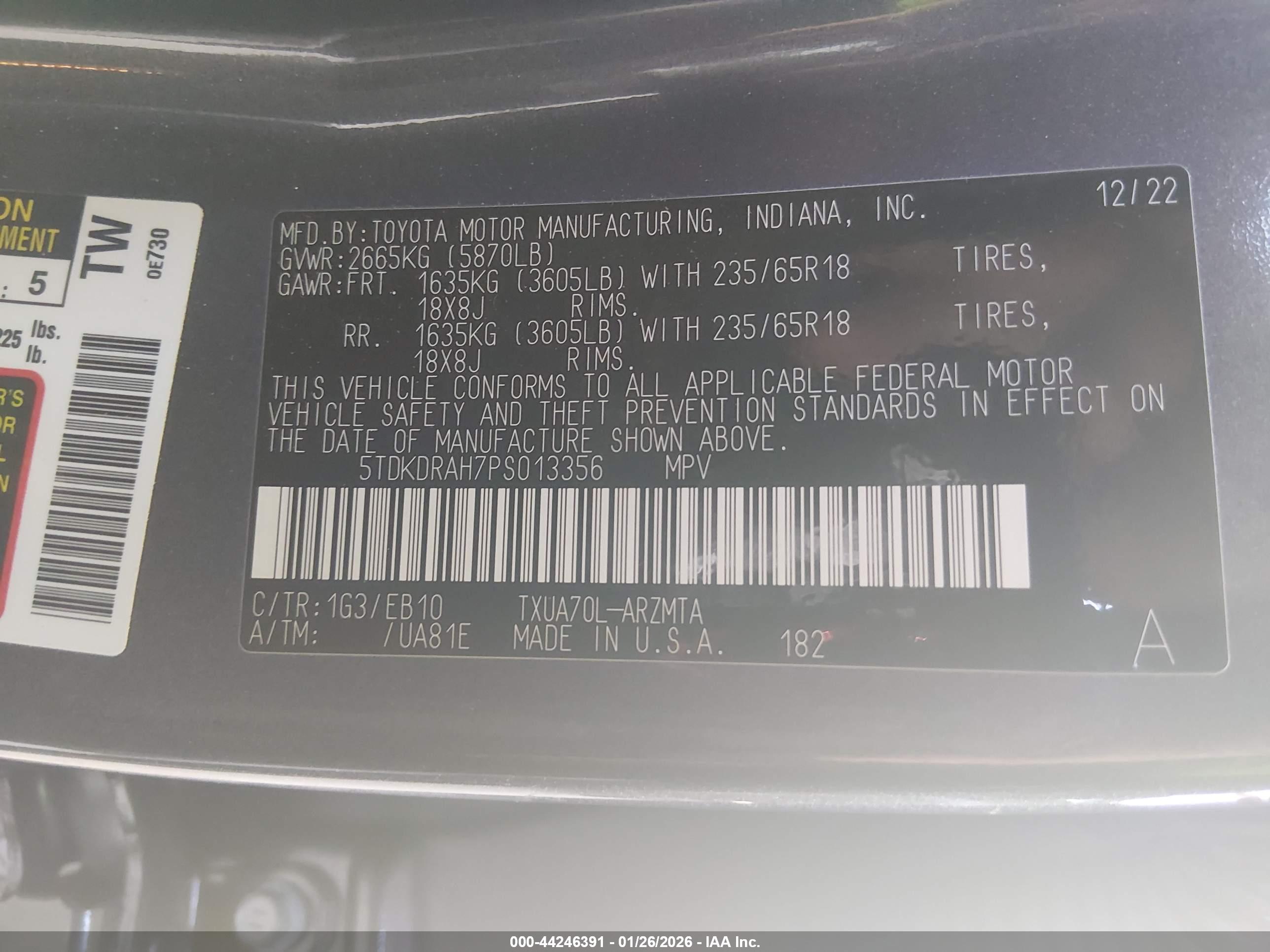 TOYOTA HIGHLANDER image 9