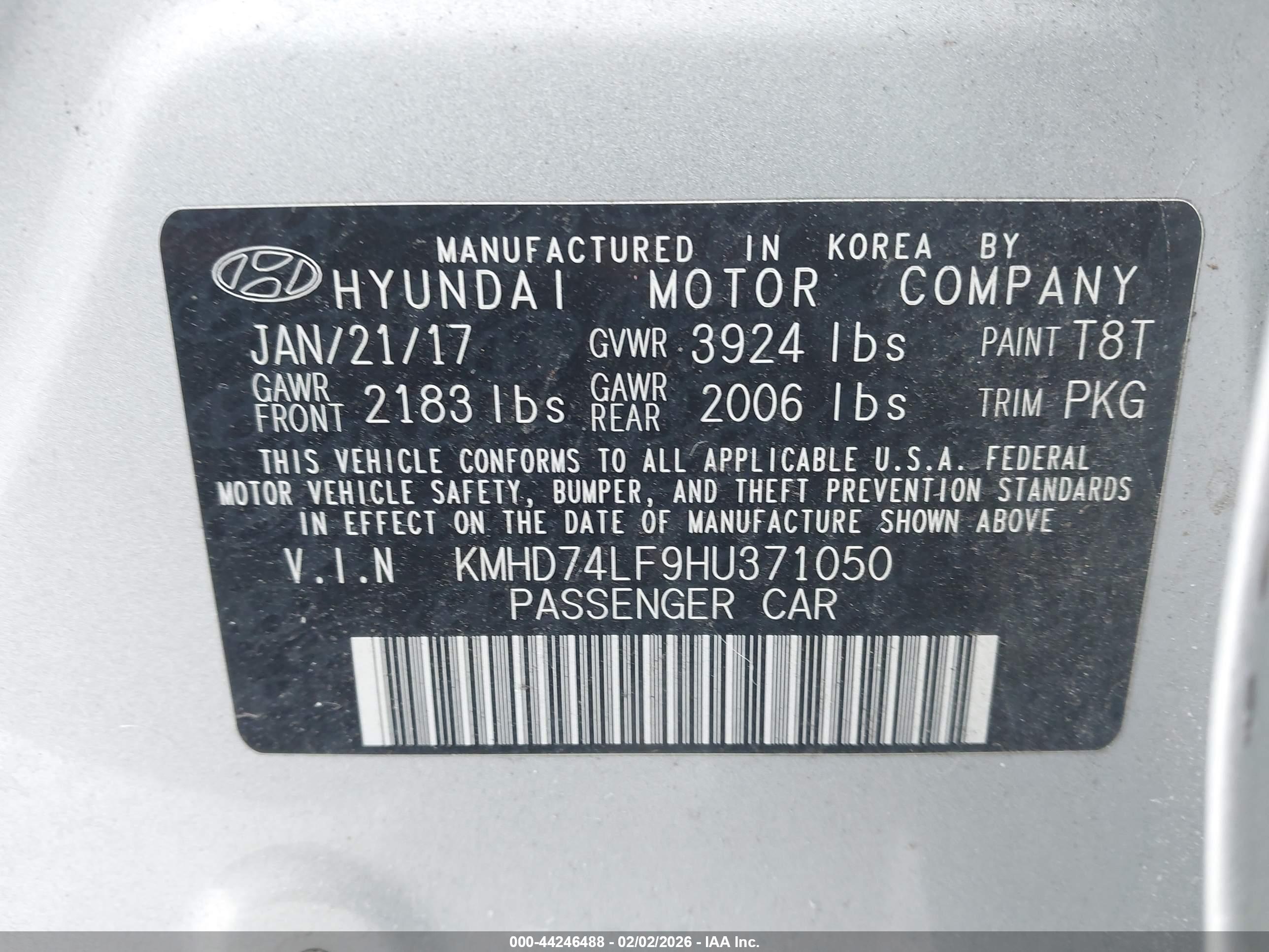 HYUNDAI ELANTRA image 9
