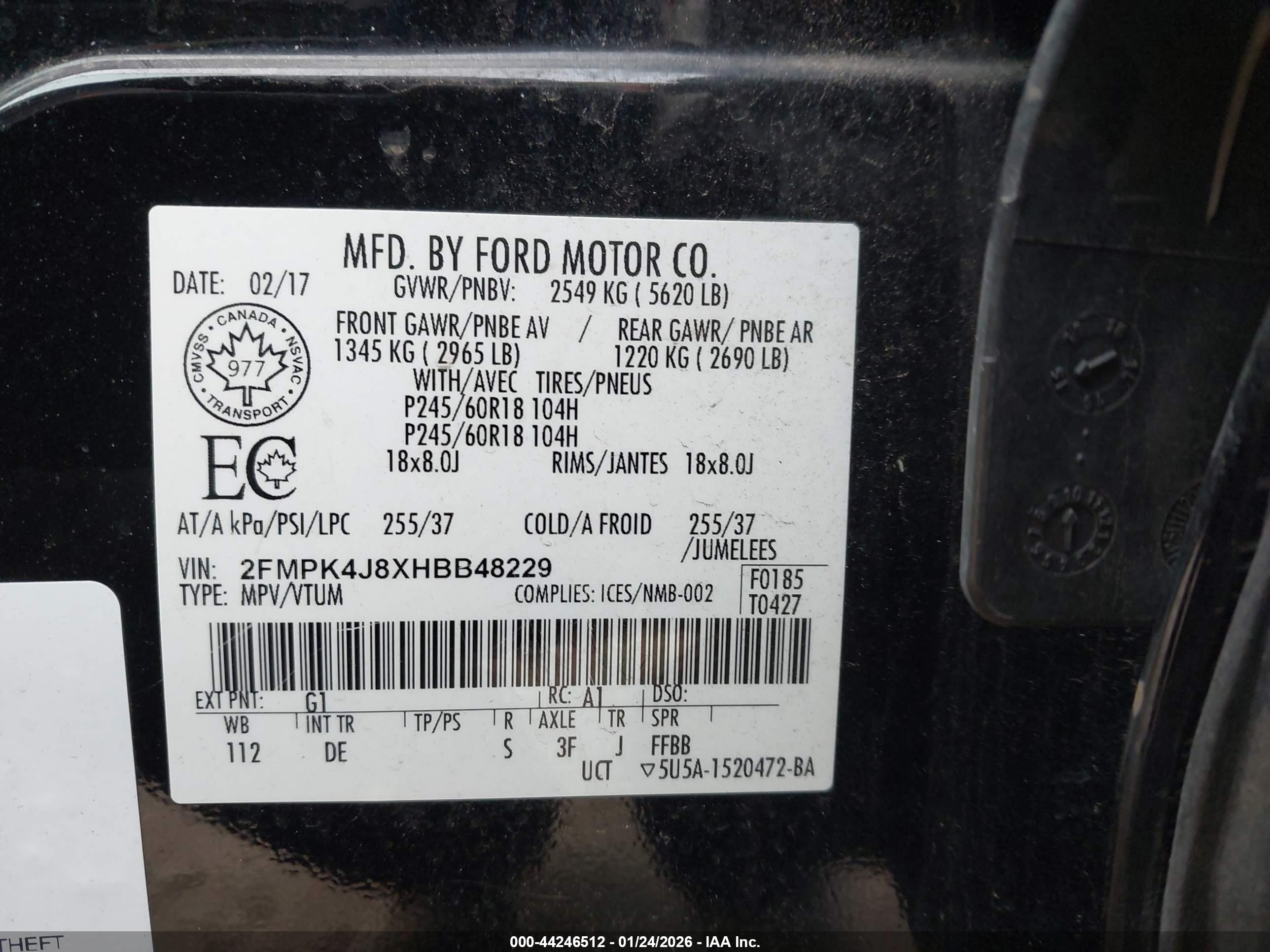 FORD EDGE image 9