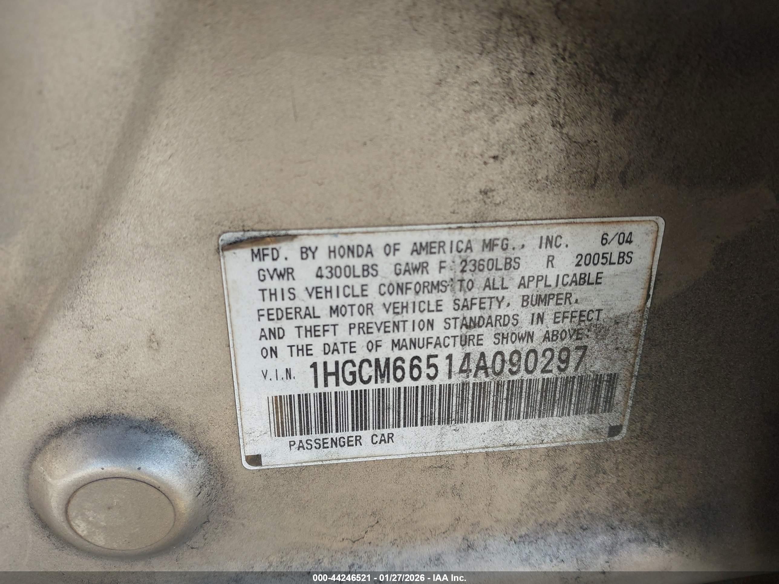 HONDA ACCORD image 9
