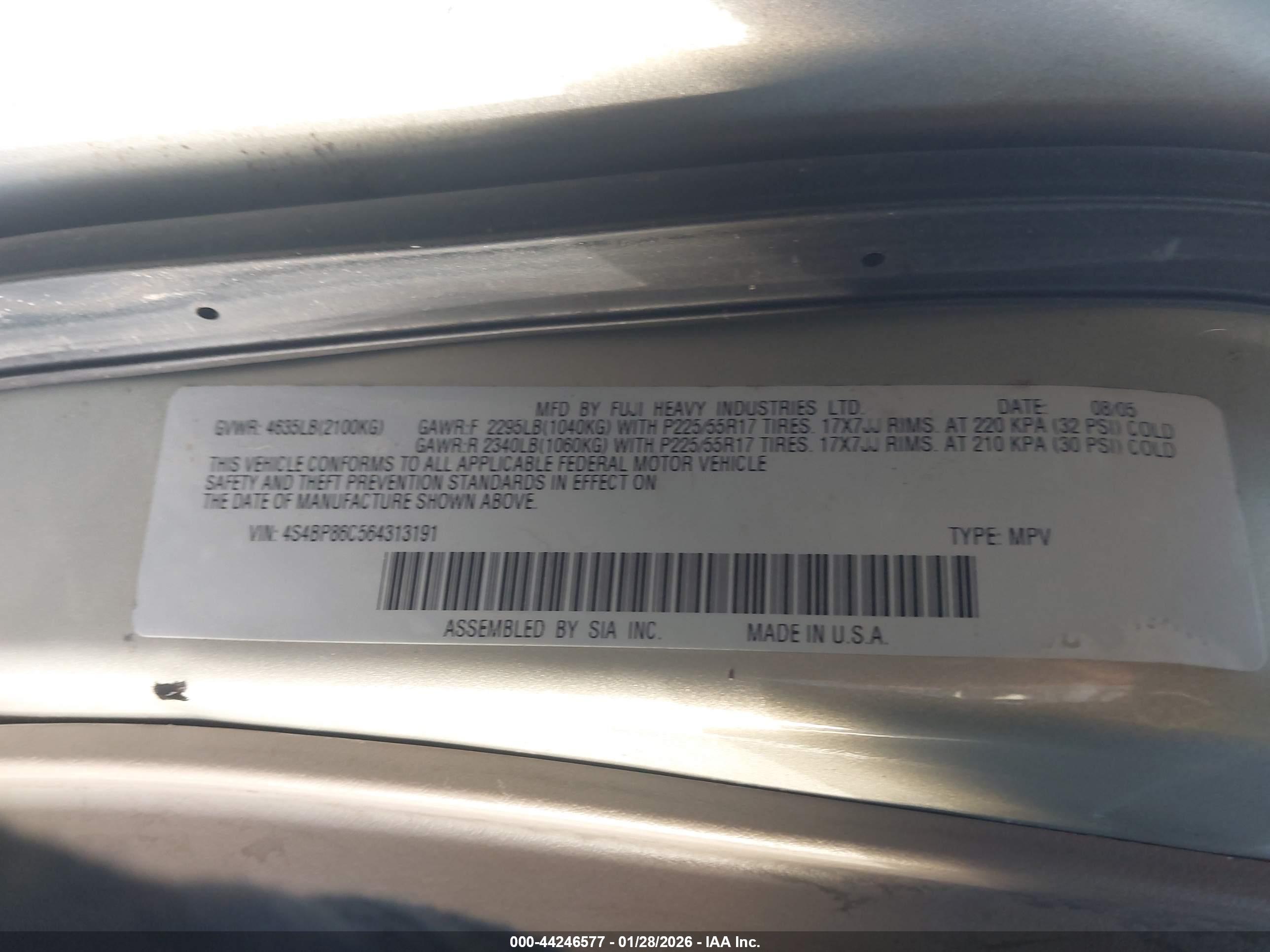 SUBARU OUTBACK image 9