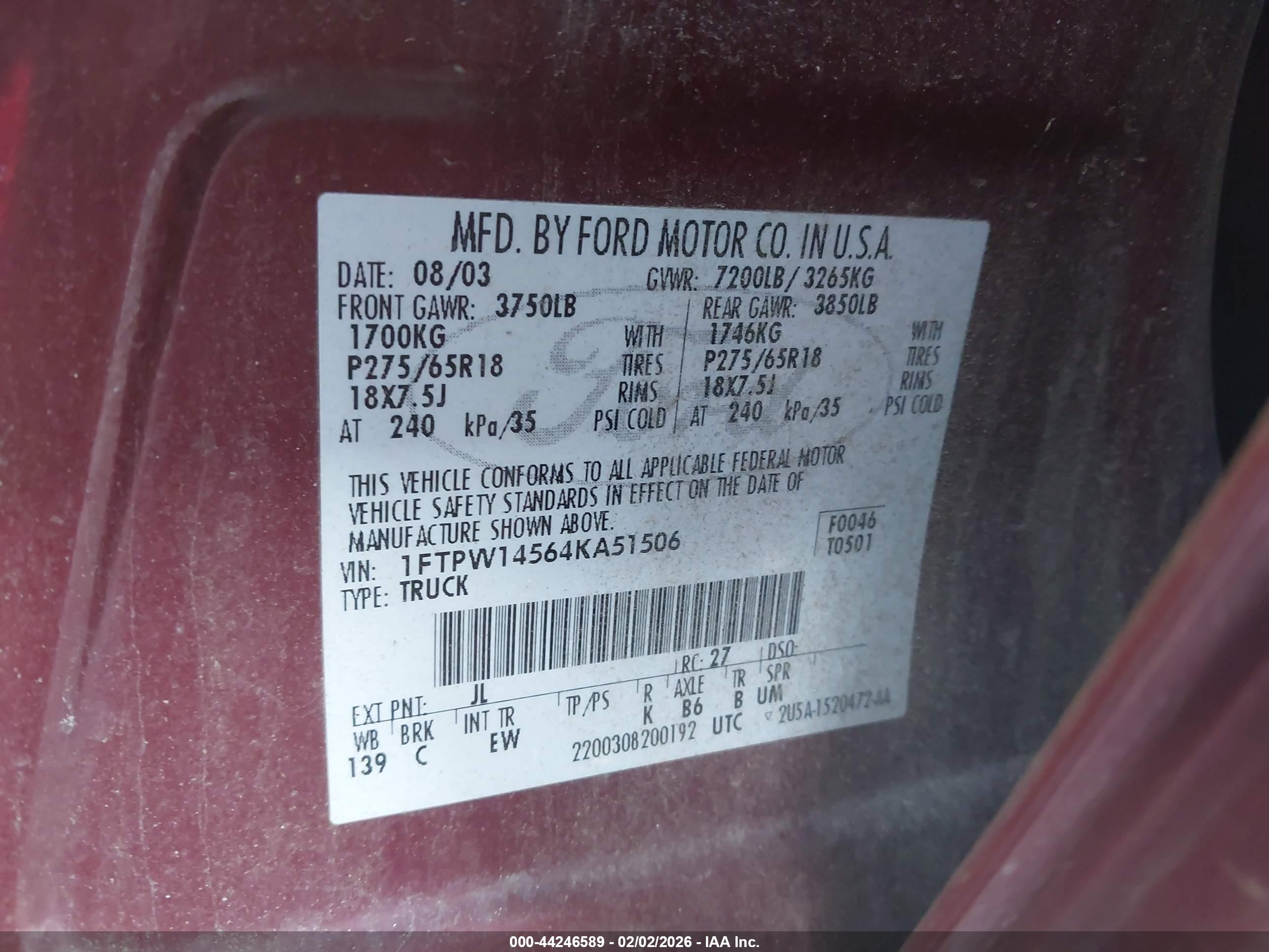 FORD F-150 image 9