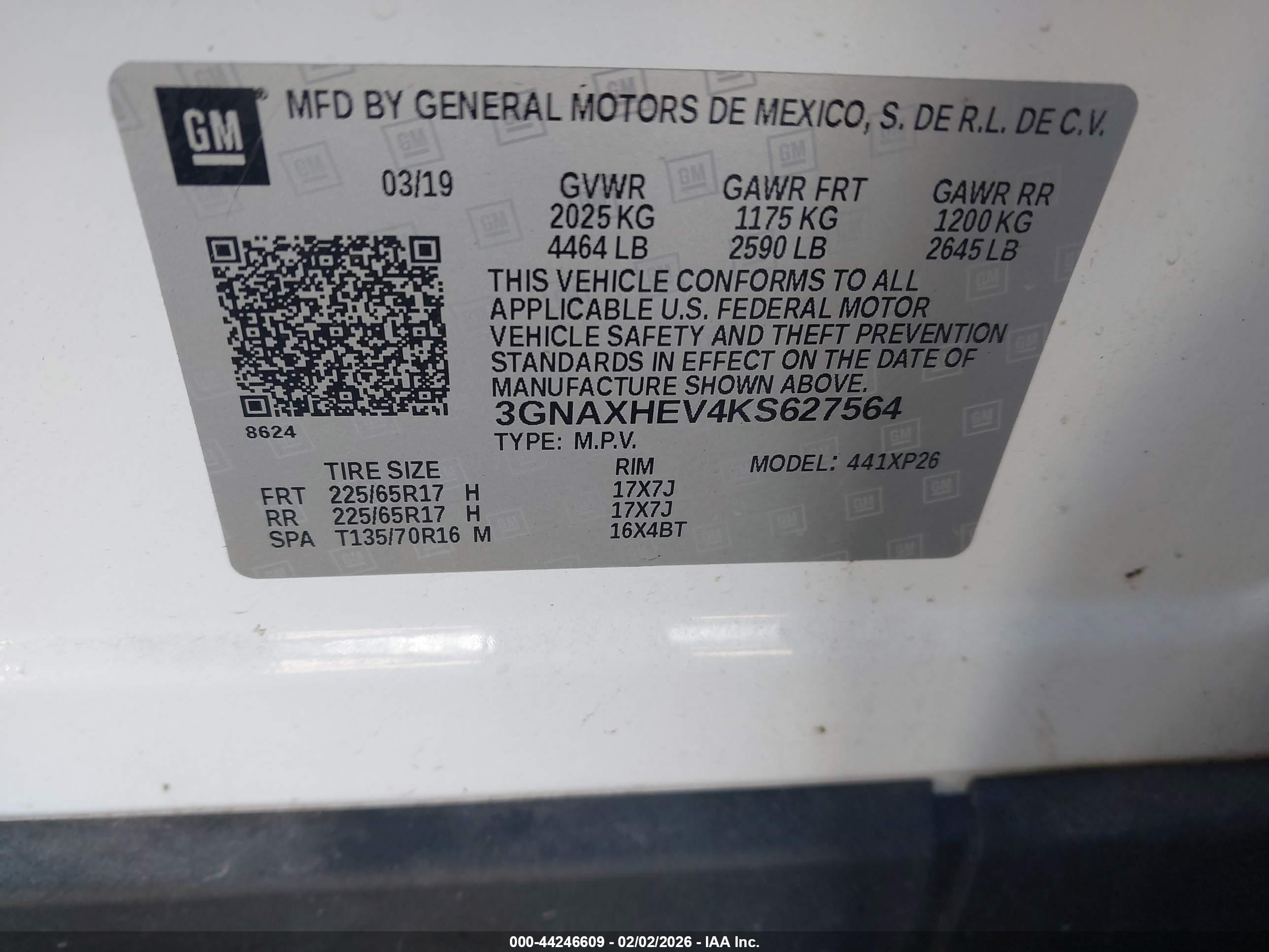 CHEVROLET EQUINOX image 9