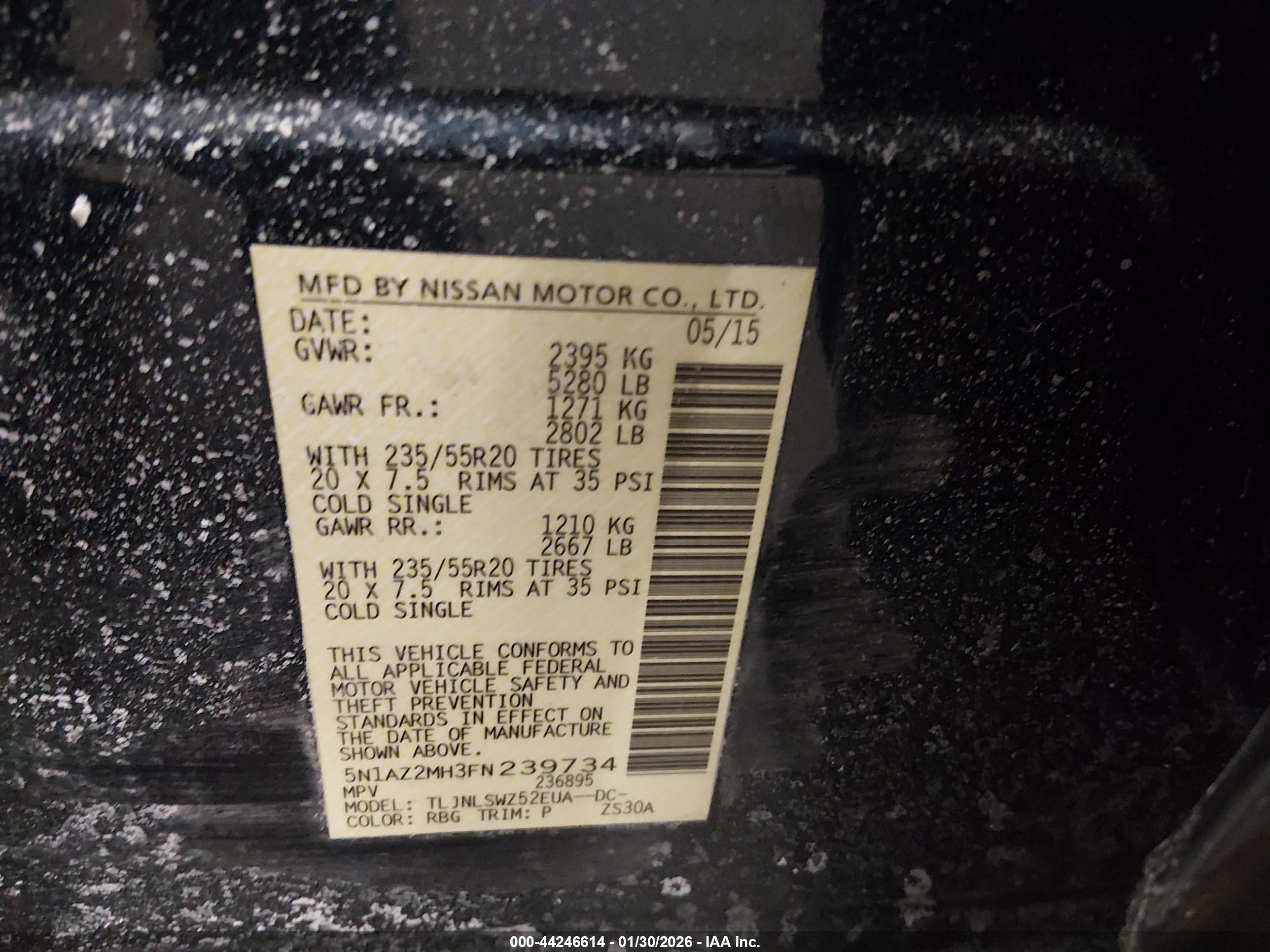 NISSAN MURANO image 9