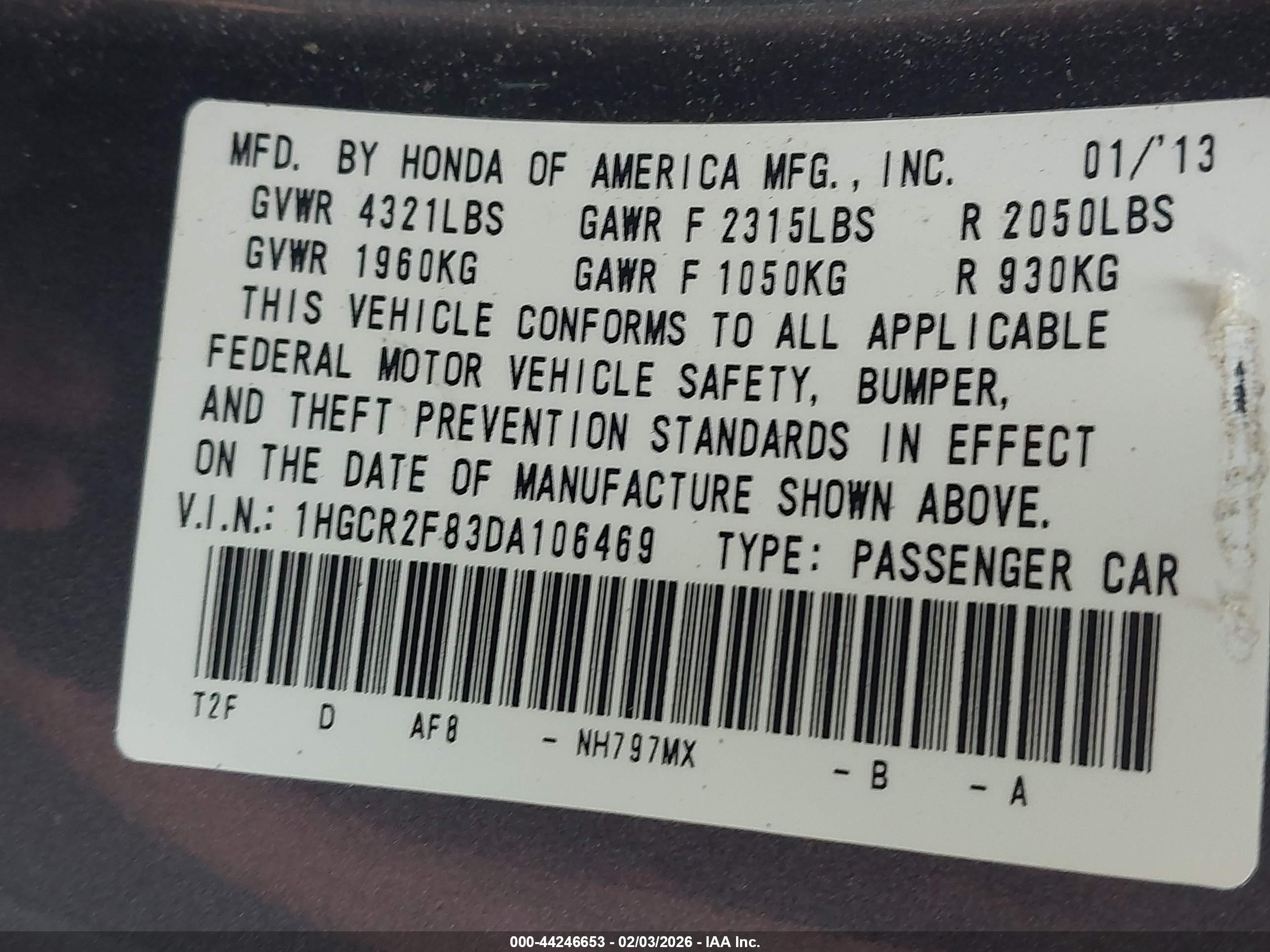 HONDA ACCORD image 9