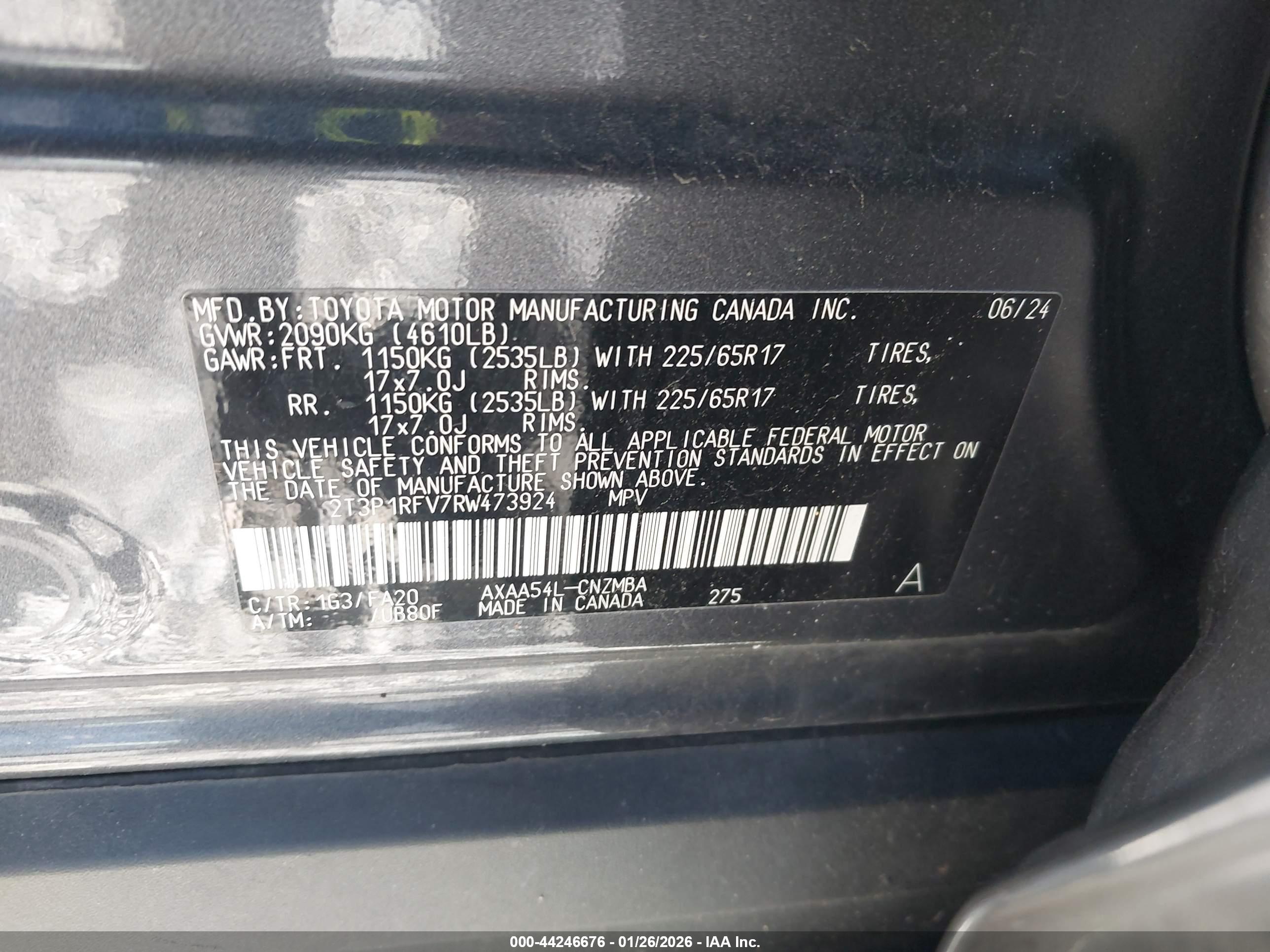 TOYOTA RAV4 image 9
