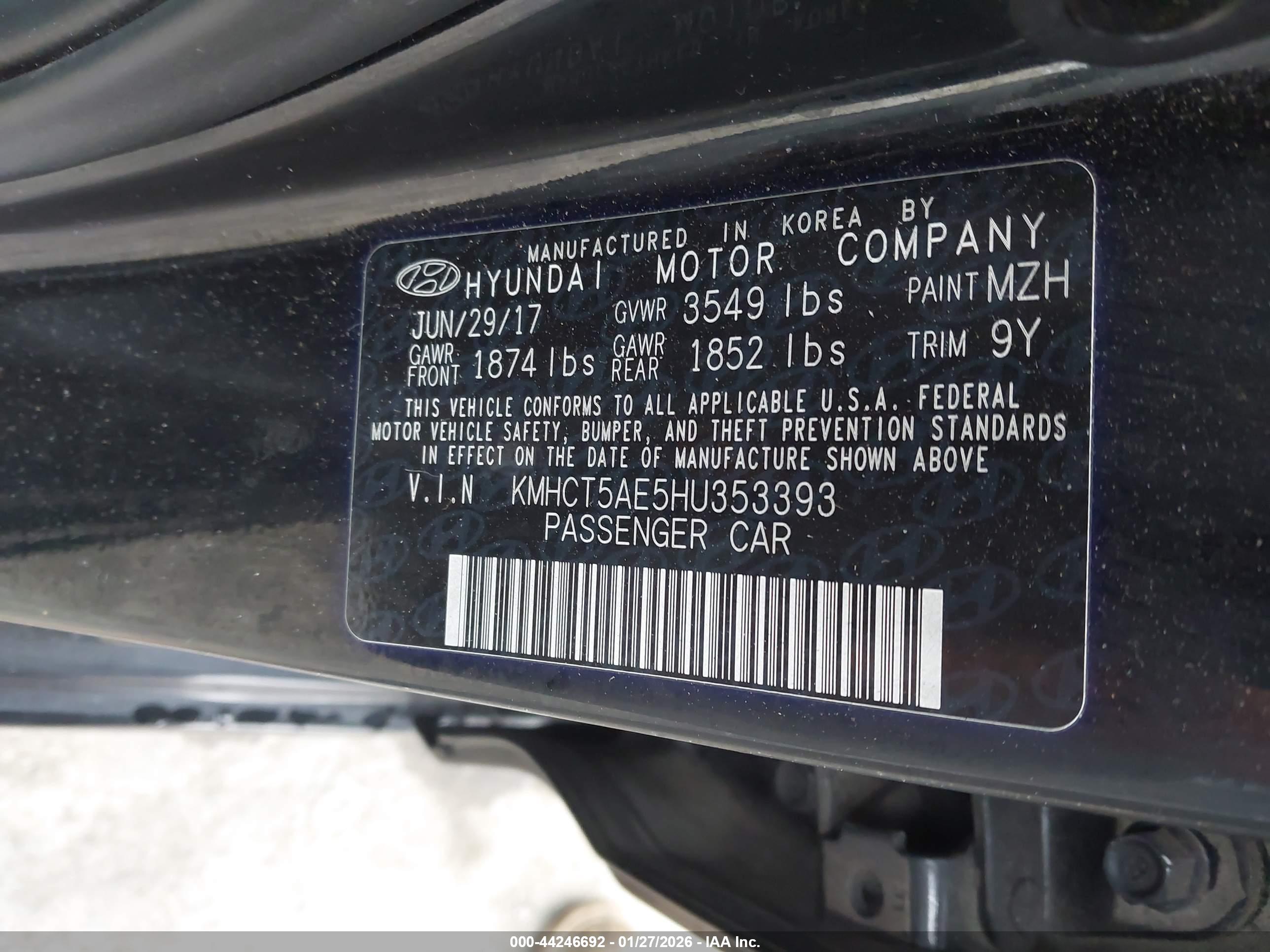 HYUNDAI ACCENT image 9