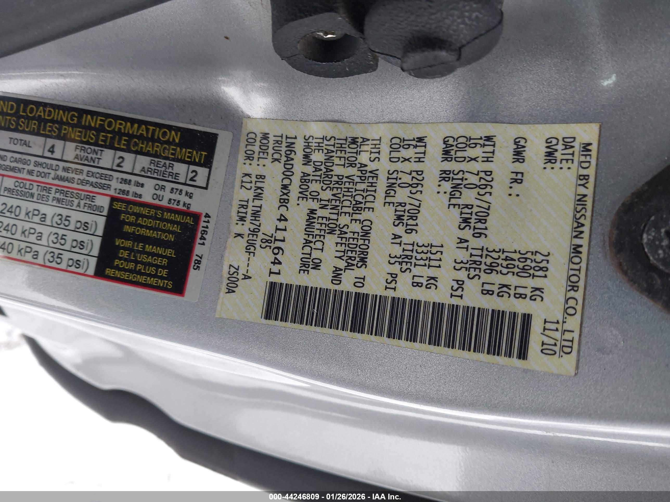 NISSAN FRONTIER image 9