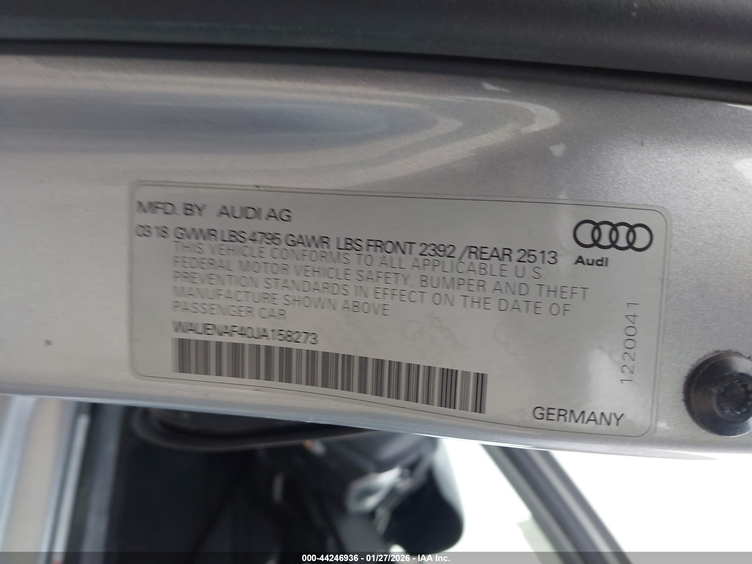 AUDI A4 image 9
