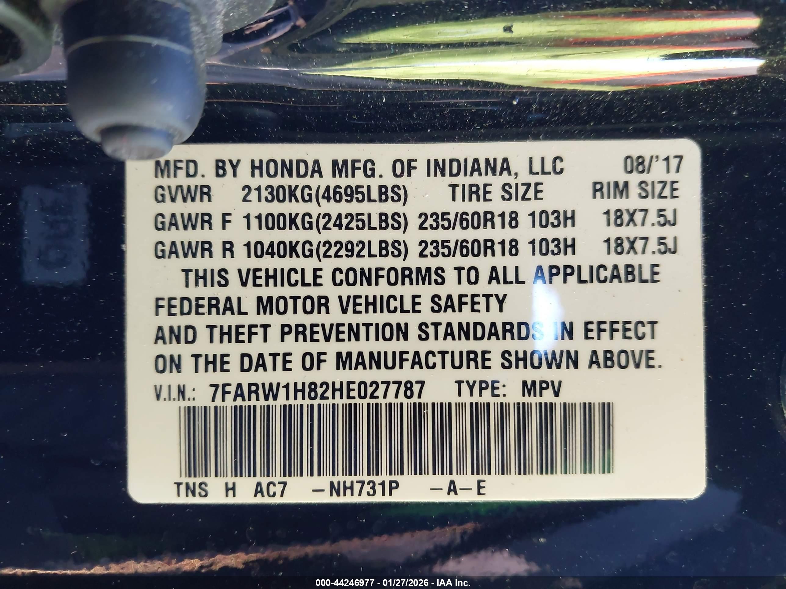 HONDA CR-V image 9