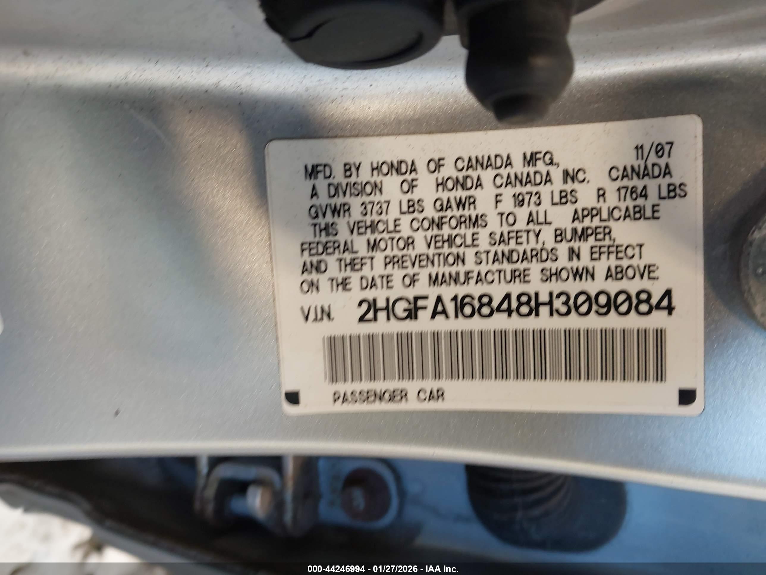 HONDA CIVIC image 9