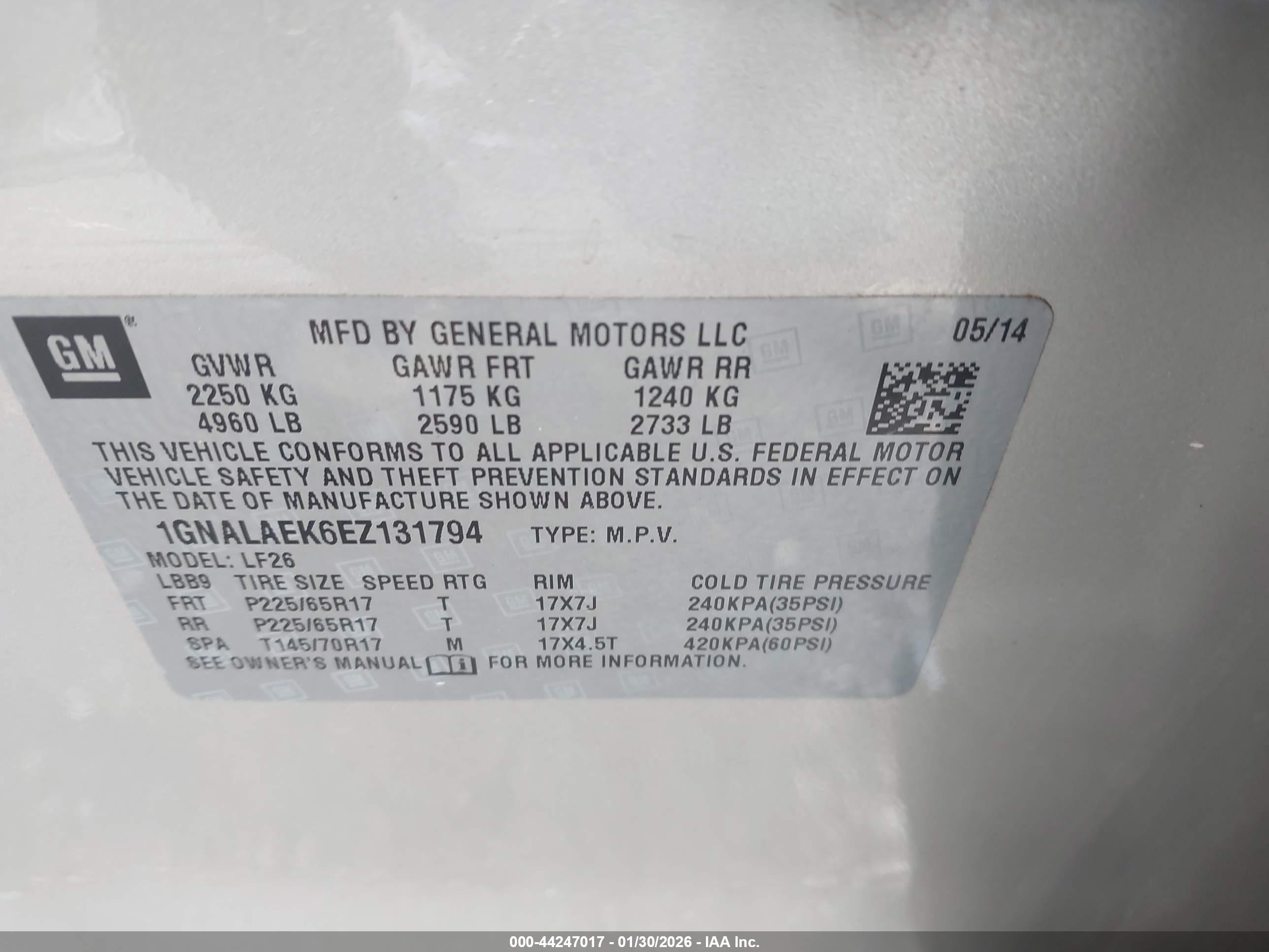 CHEVROLET EQUINOX image 9