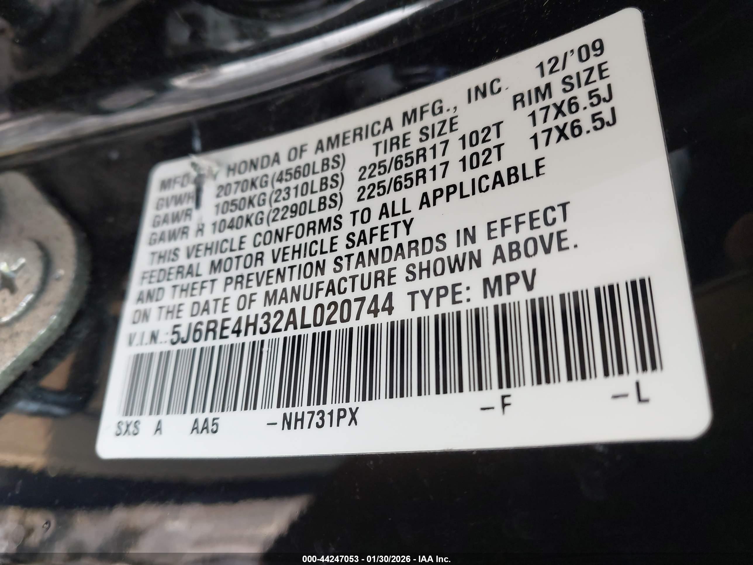 HONDA CR-V image 9