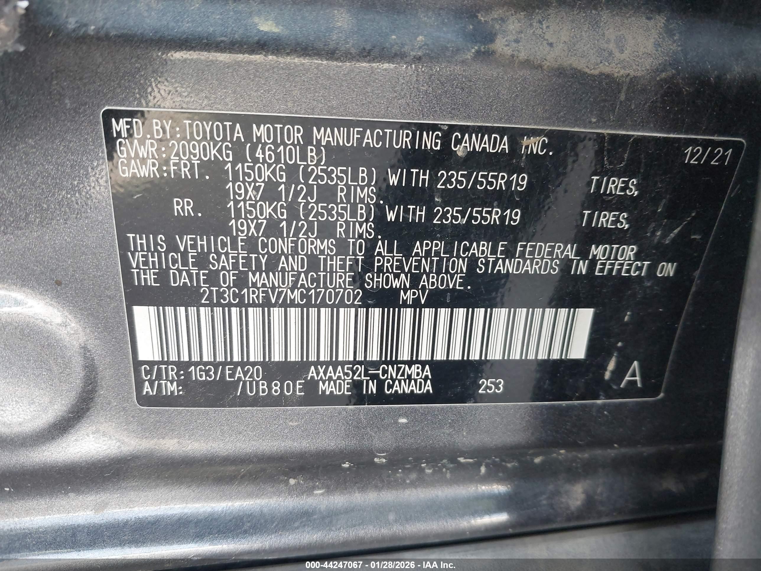 TOYOTA RAV4 image 9