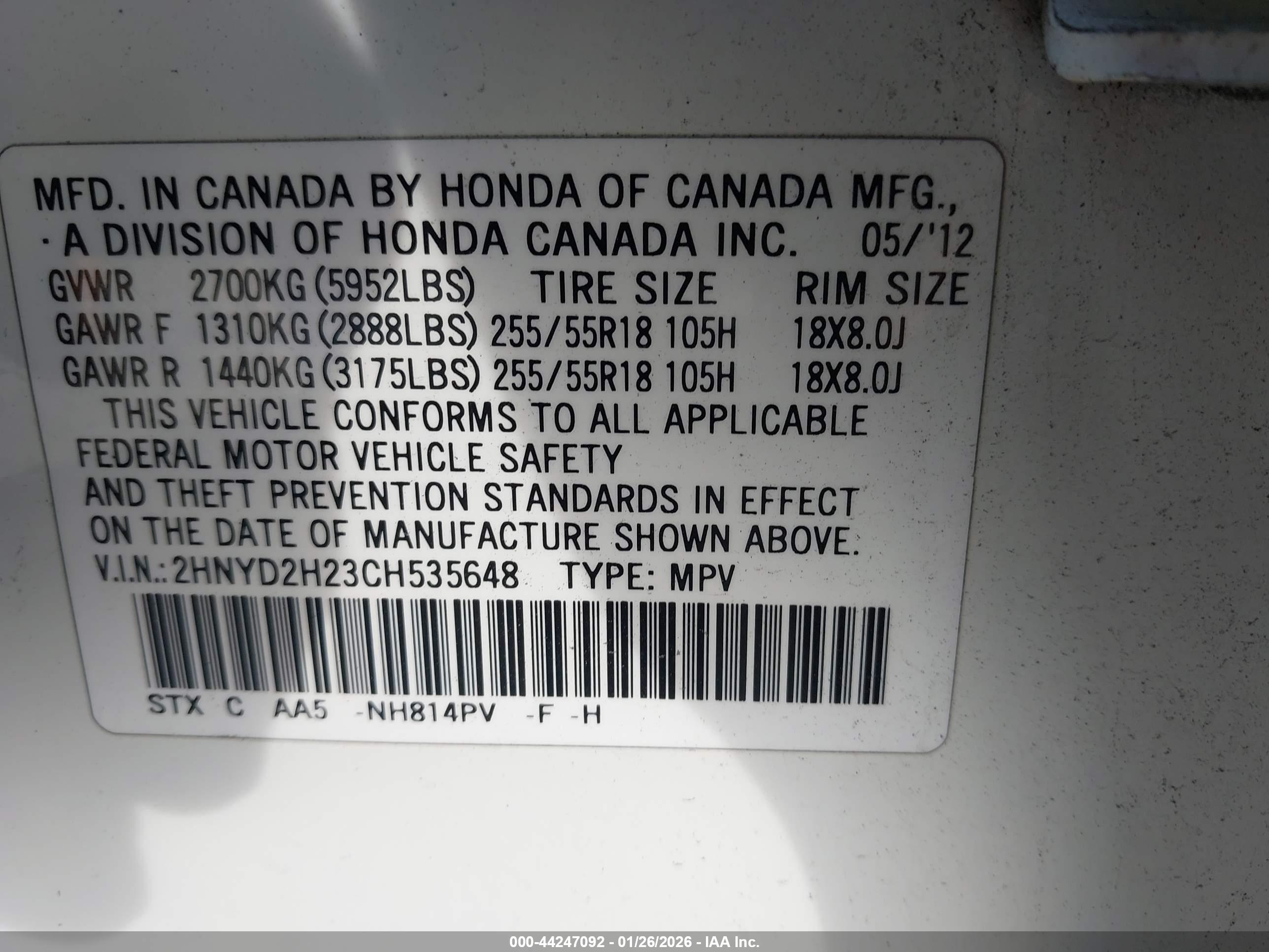 ACURA MDX image 9