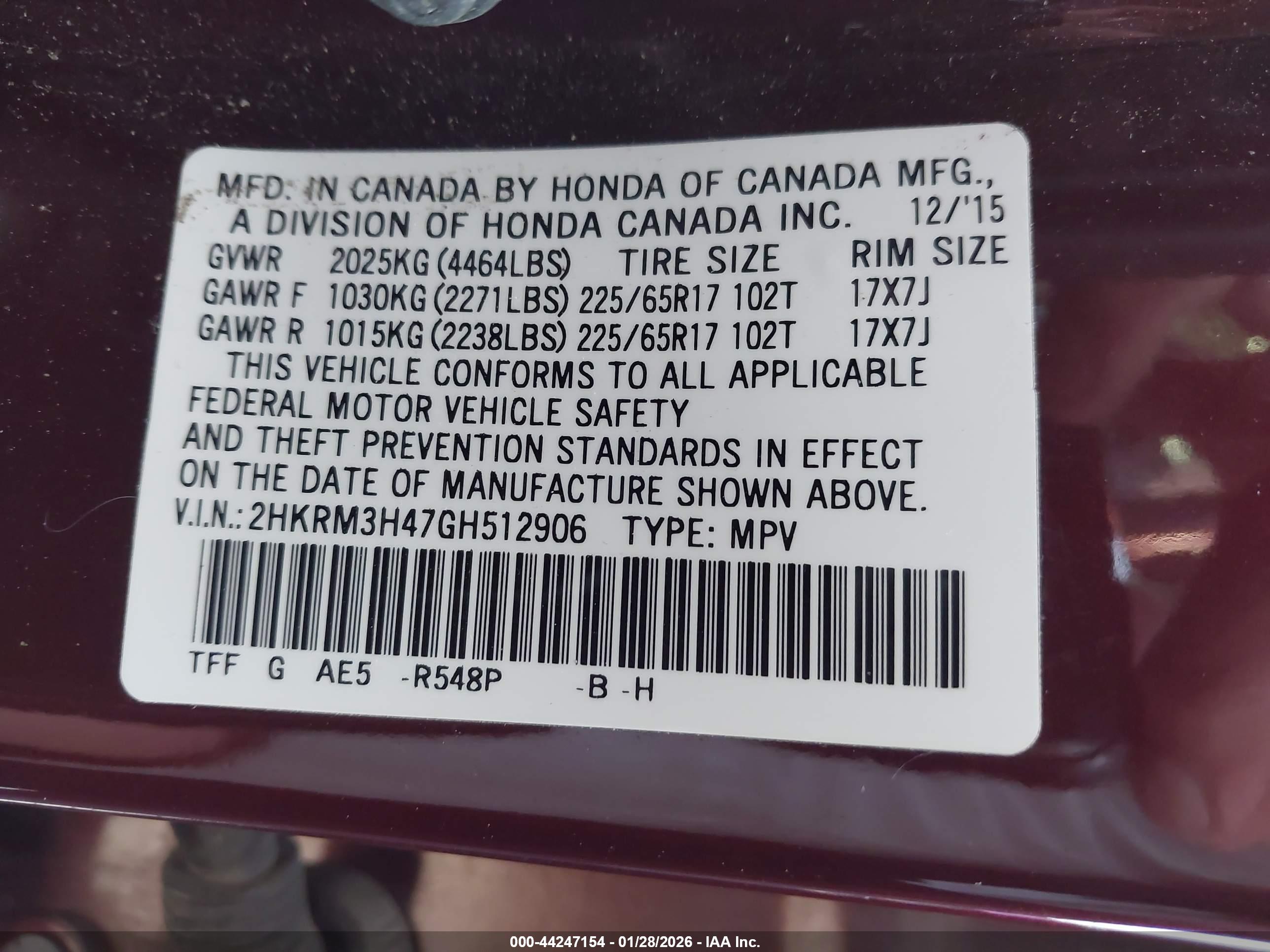 HONDA CR-V image 9