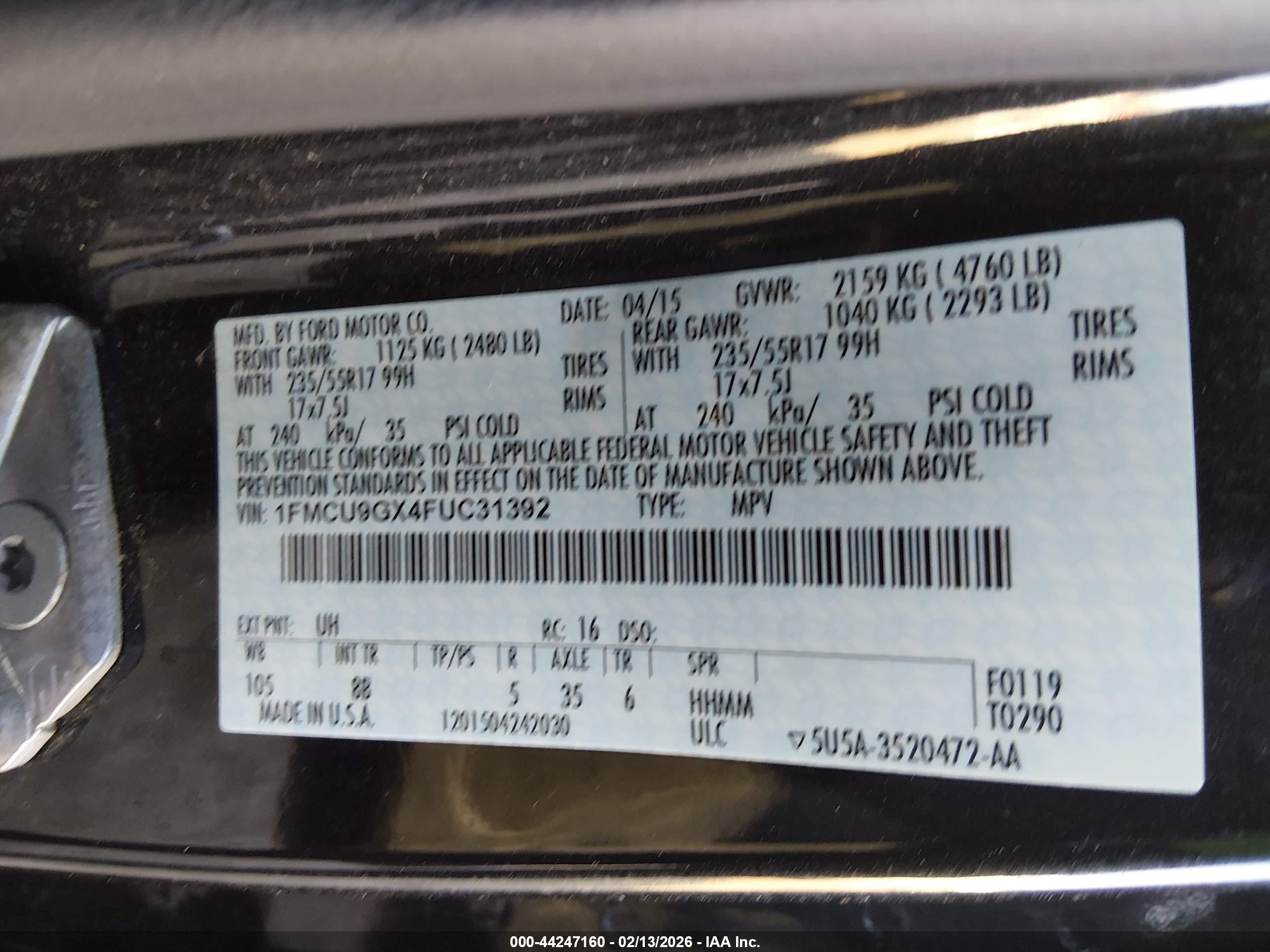 FORD ESCAPE image 9