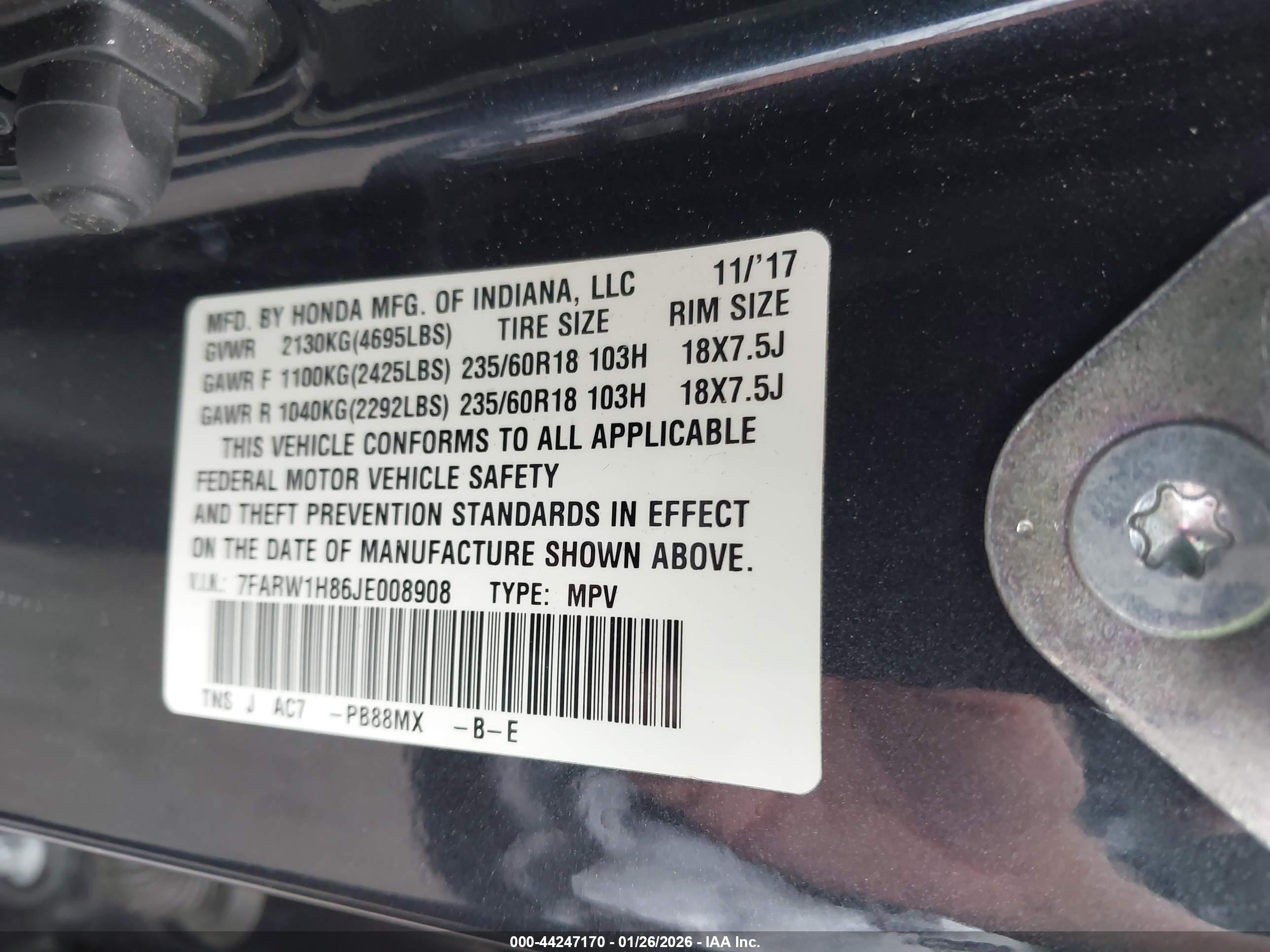 HONDA CR-V image 9